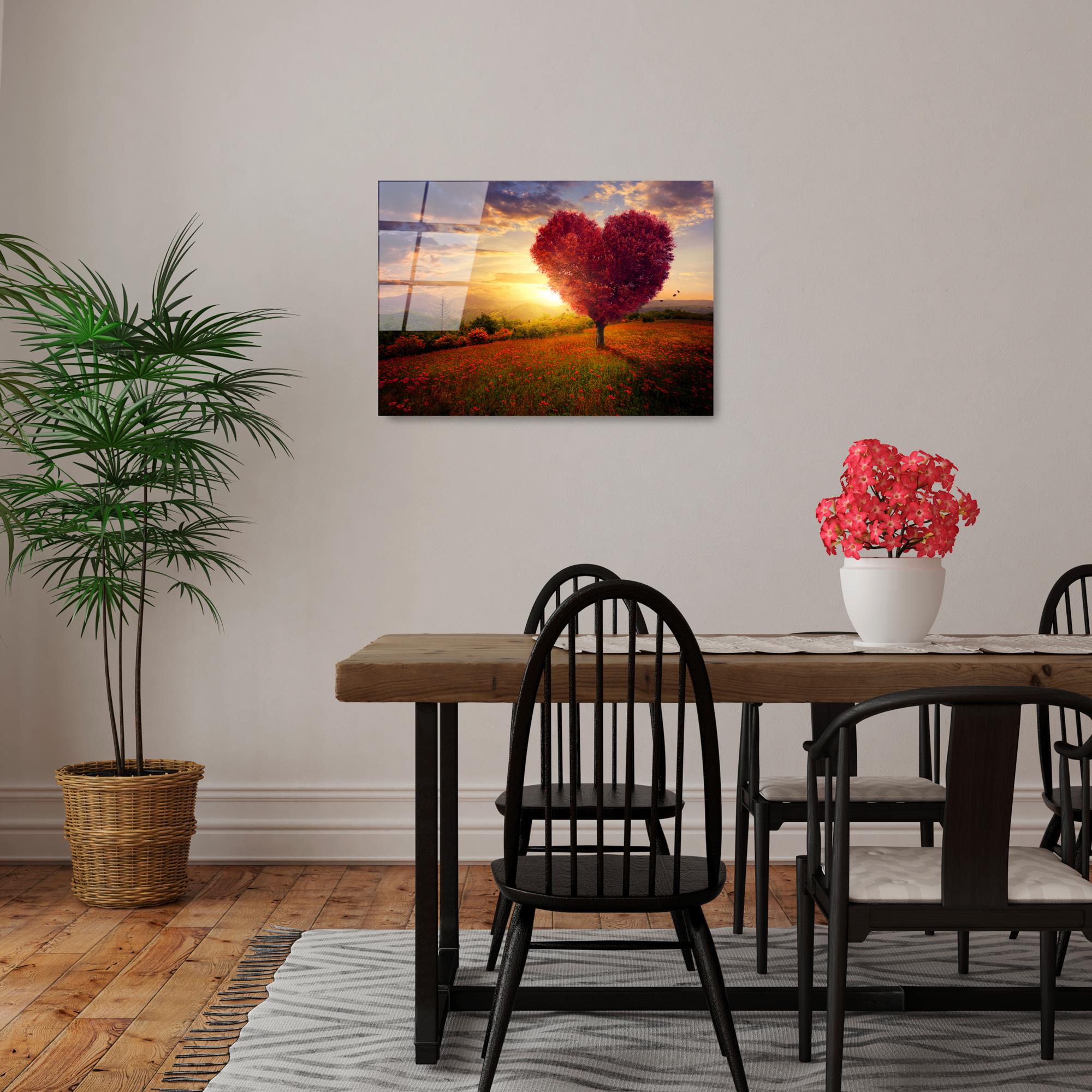 UV-424 Baskılı Cam Dikdörtgen Duvar Tablosu | ByLamp