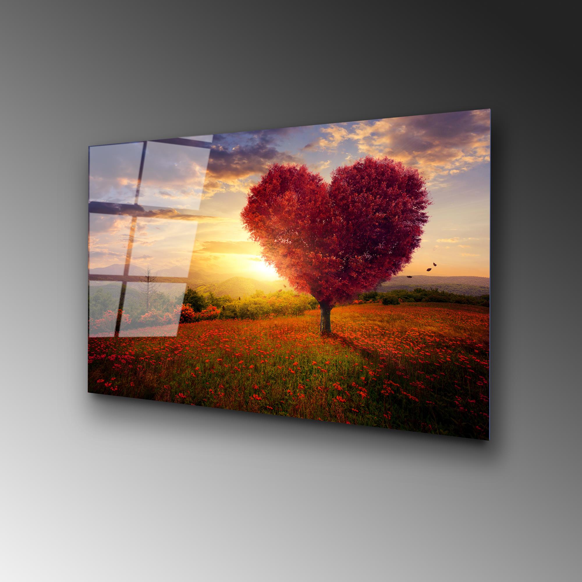 UV-424 Baskılı Cam Dikdörtgen Duvar Tablosu | ByLamp