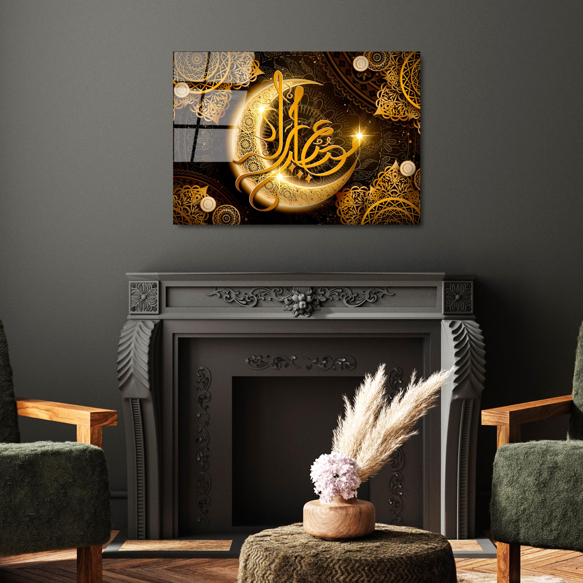 UV-427 Baskılı Cam Dikdörtgen Duvar Tablosu | ByLamp