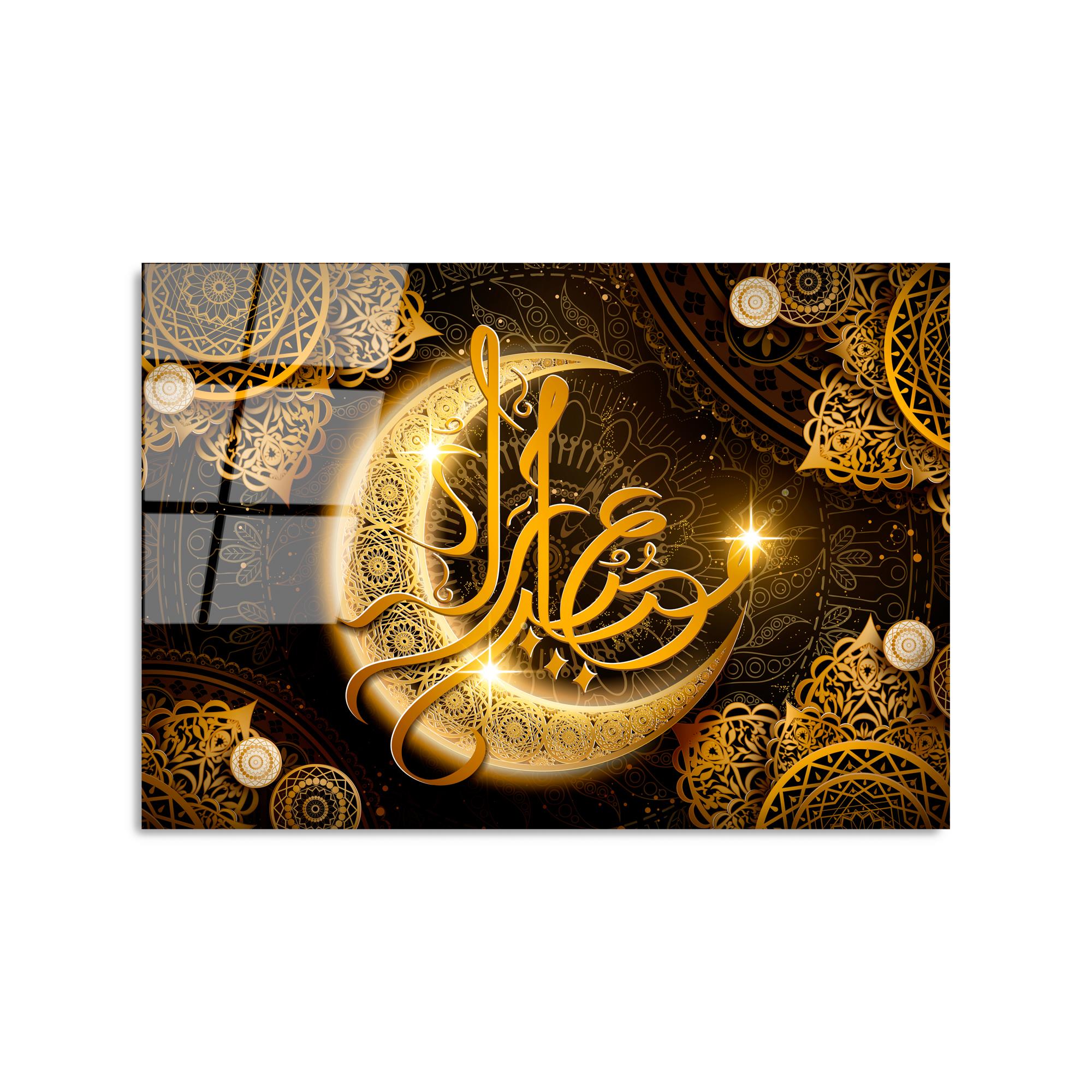 UV-427 Baskılı Cam Dikdörtgen Duvar Tablosu | ByLamp