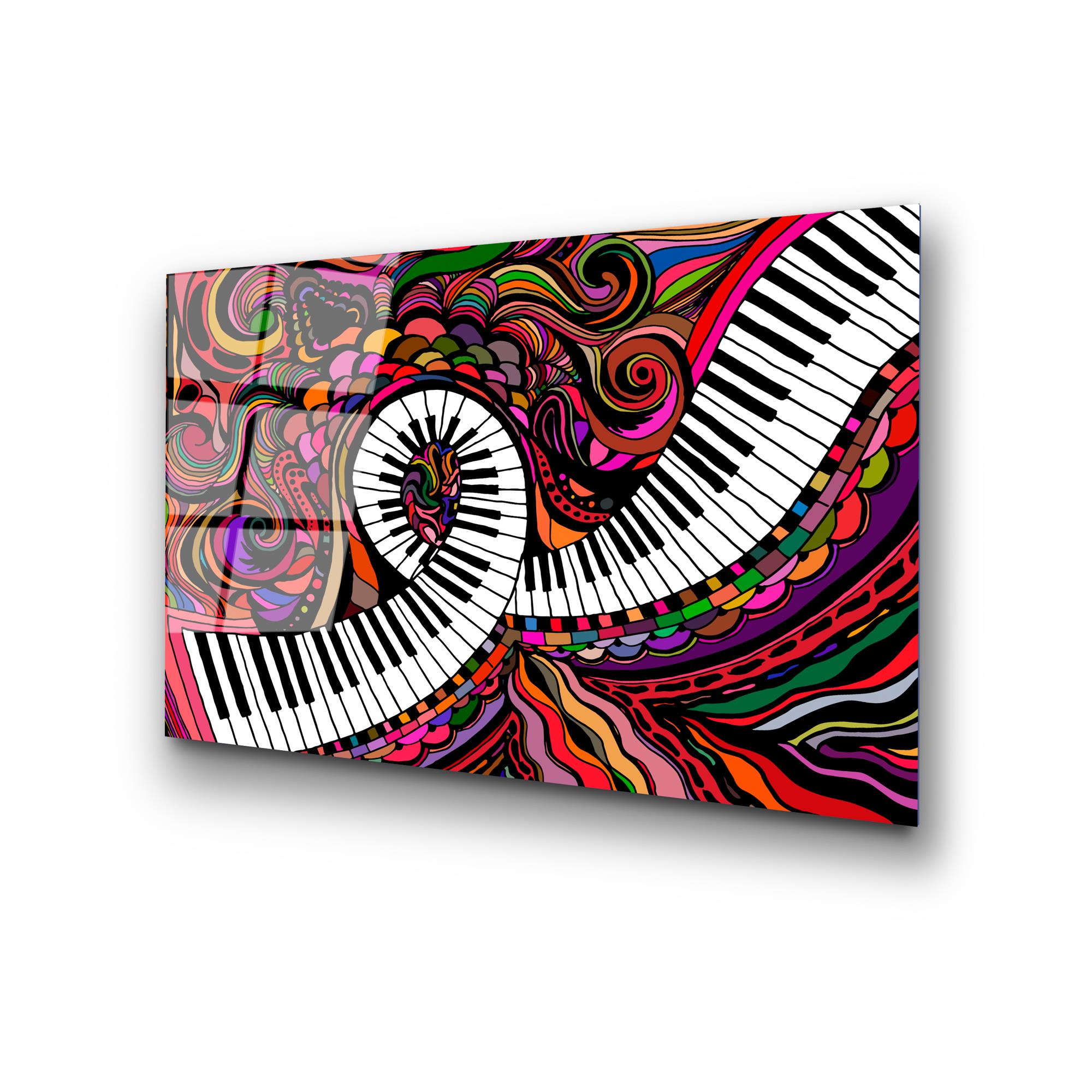 UV-429 Baskılı Cam Dikdörtgen Duvar Tablosu | ByLamp