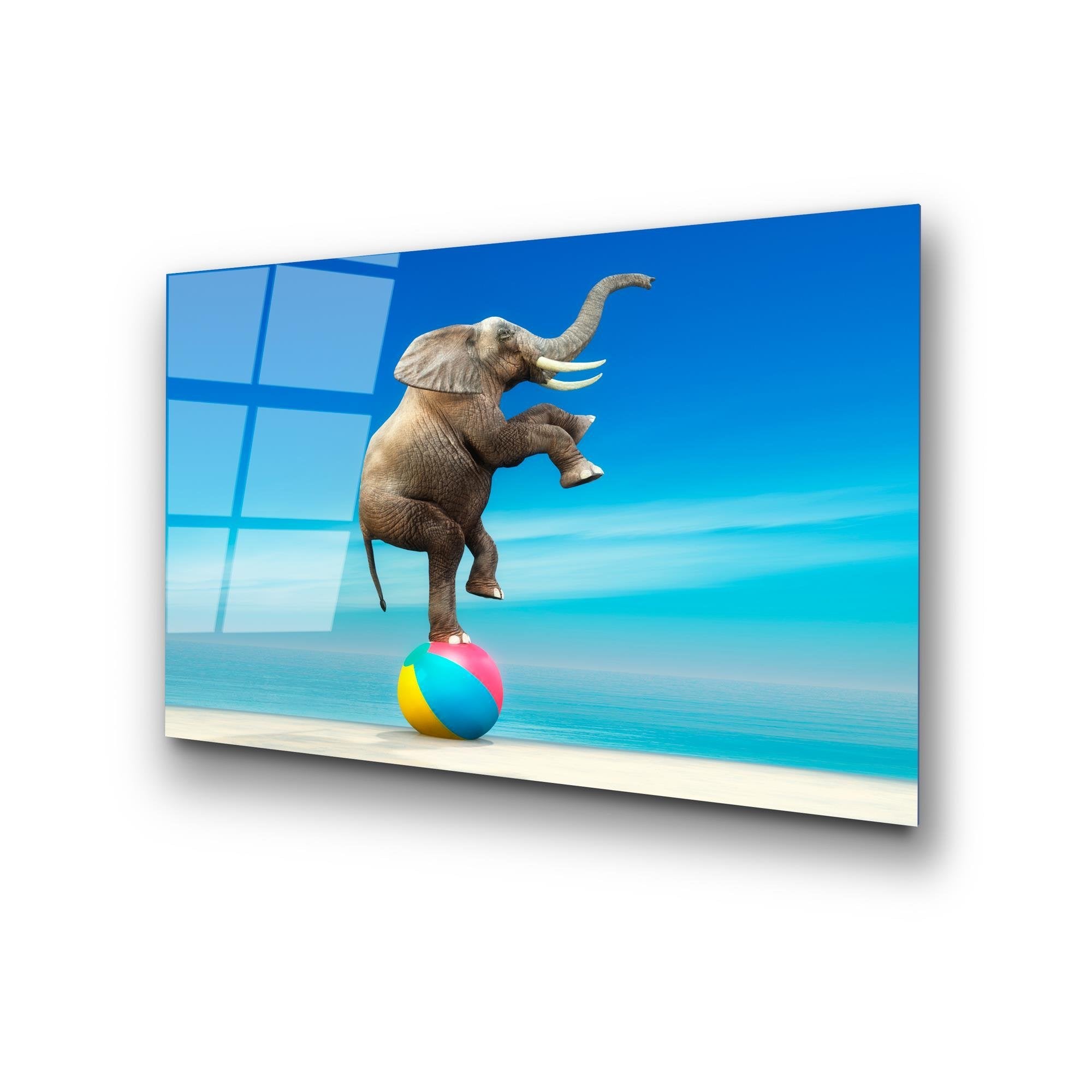 UV-431 Baskılı Cam Dikdörtgen Duvar Tablosu | ByLamp