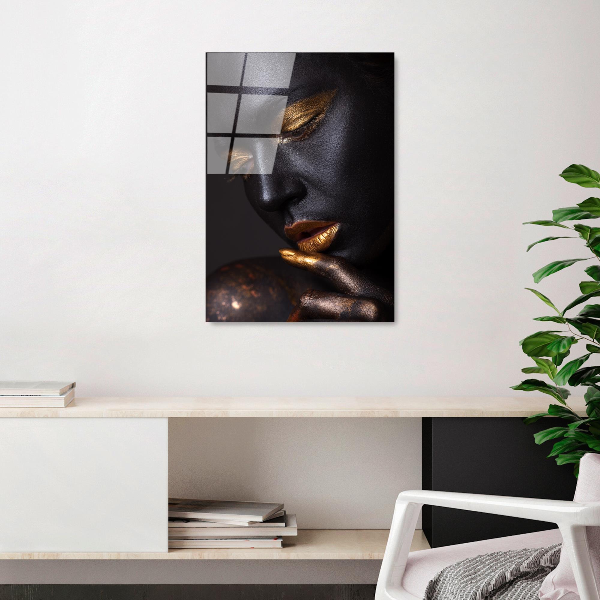 UV-433 Baskılı Cam Dikdörtgen Duvar Tablosu | ByLamp