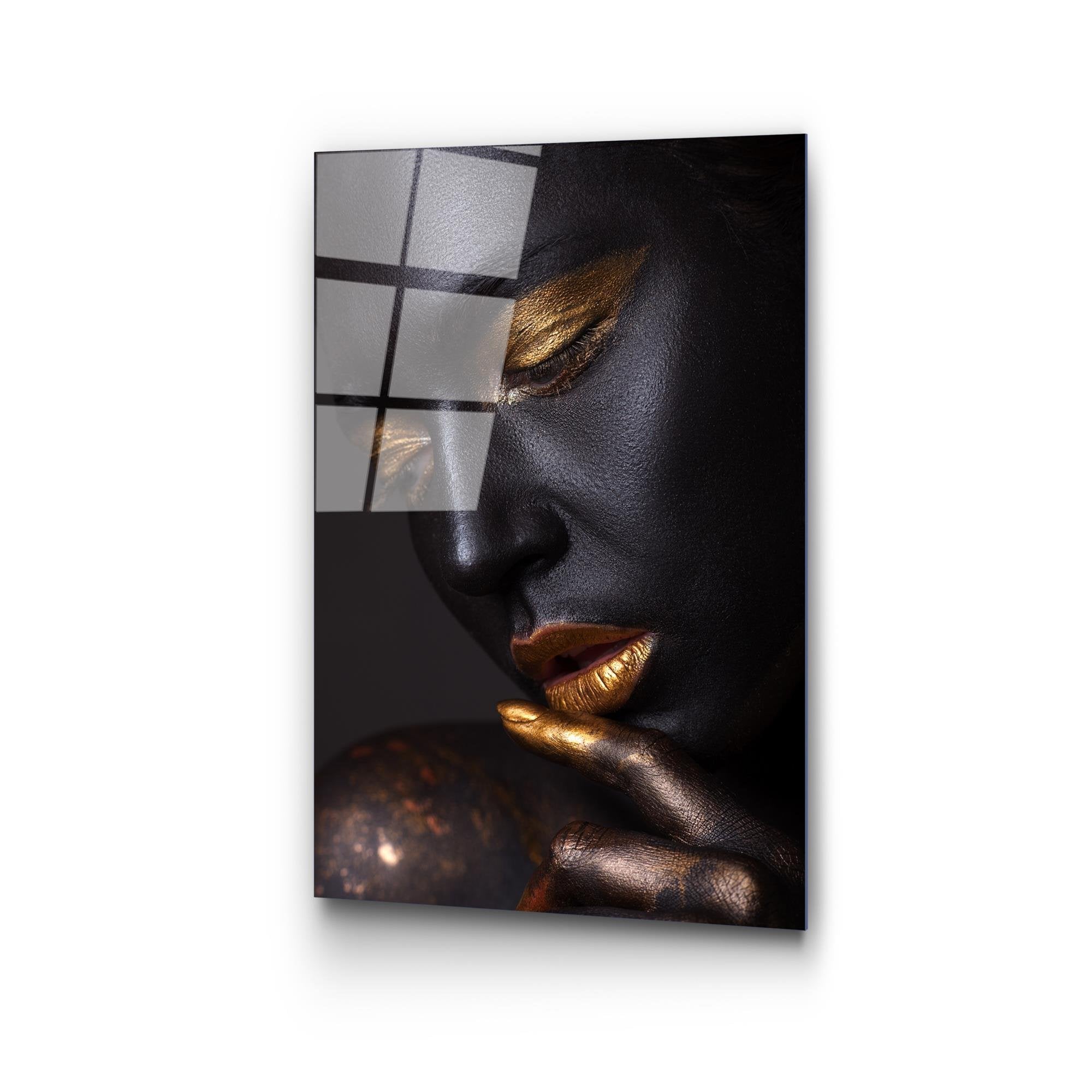 UV-433 Baskılı Cam Dikdörtgen Duvar Tablosu | ByLamp