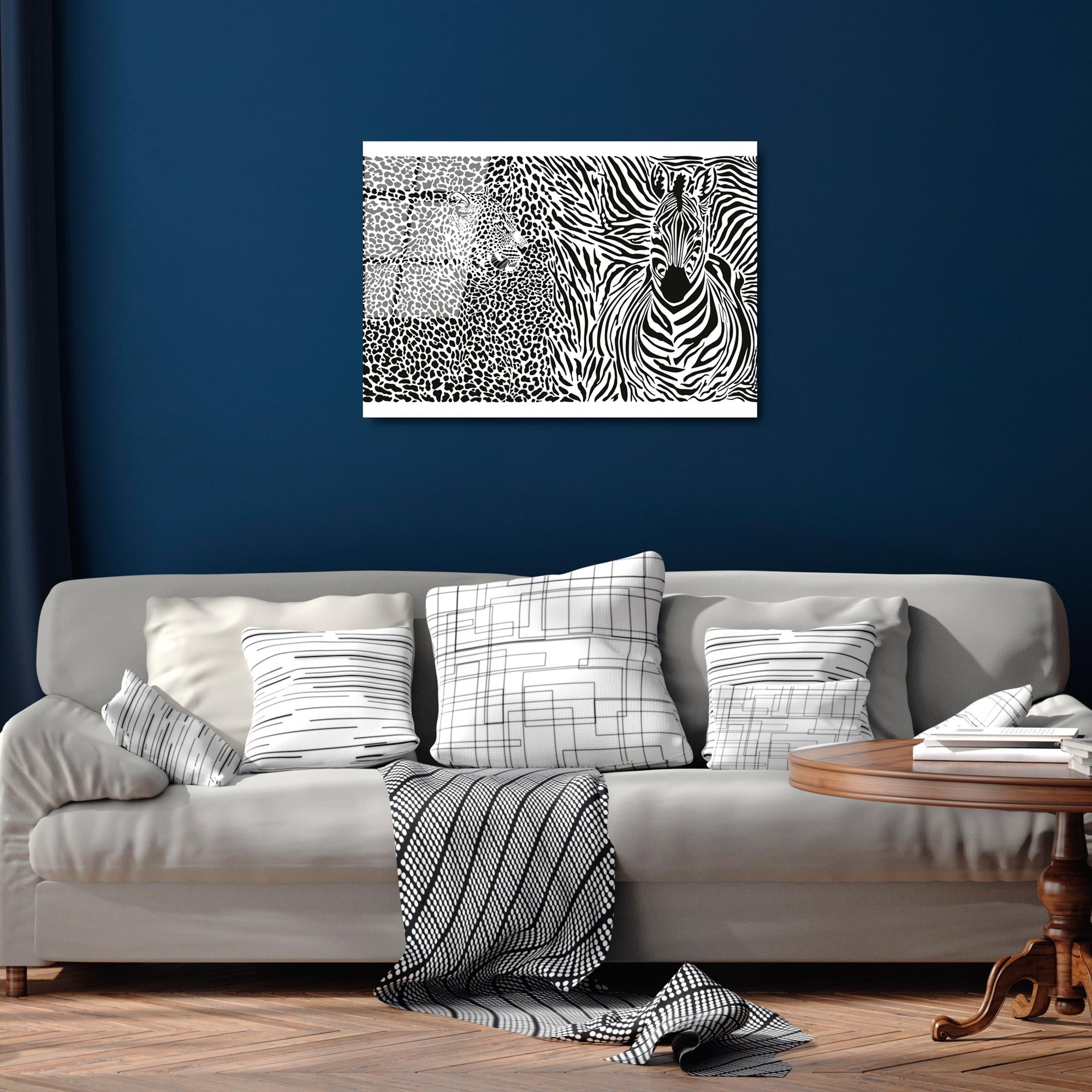 UV-435 Baskılı Cam Dikdörtgen Duvar Tablosu | ByLamp