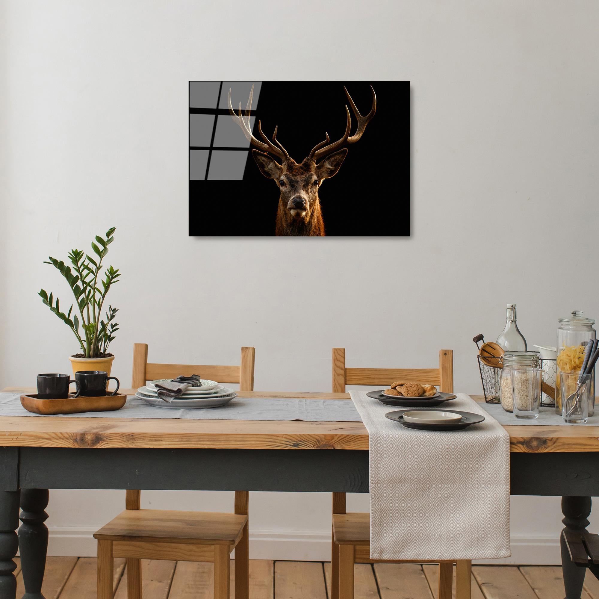 UV-438 Baskılı Cam Dikdörtgen Duvar Tablosu | ByLamp