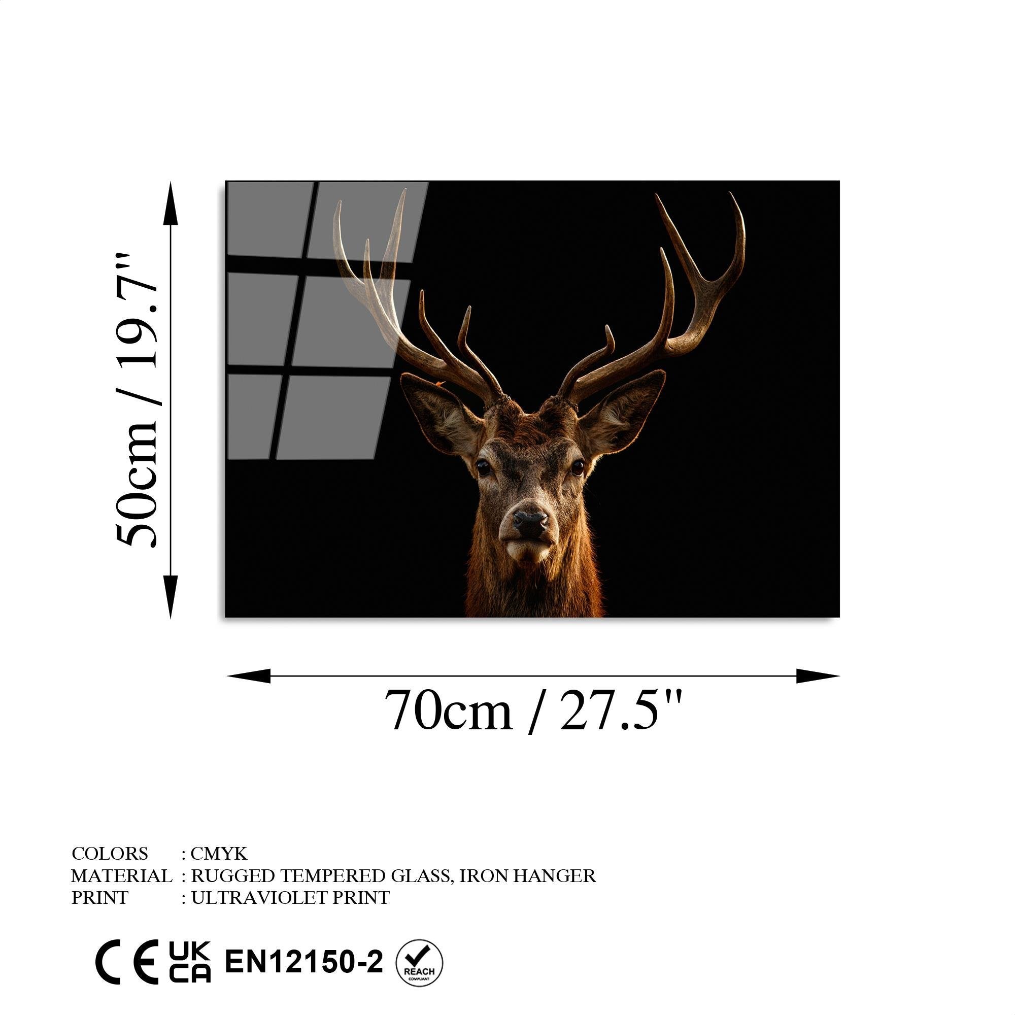 UV-438 Baskılı Cam Dikdörtgen Duvar Tablosu | ByLamp