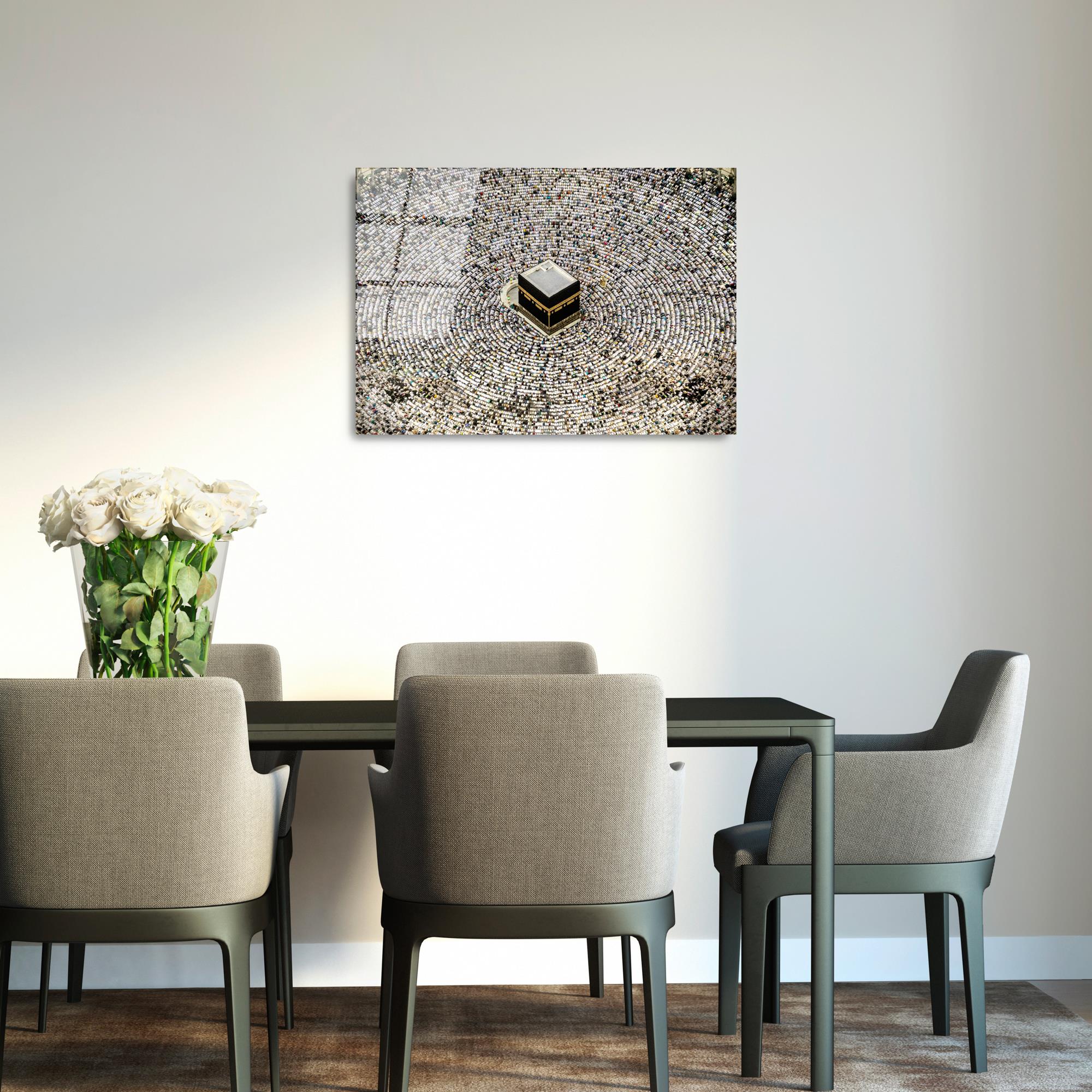 UV-444 Baskılı Cam Dikdörtgen Duvar Tablosu | ByLamp