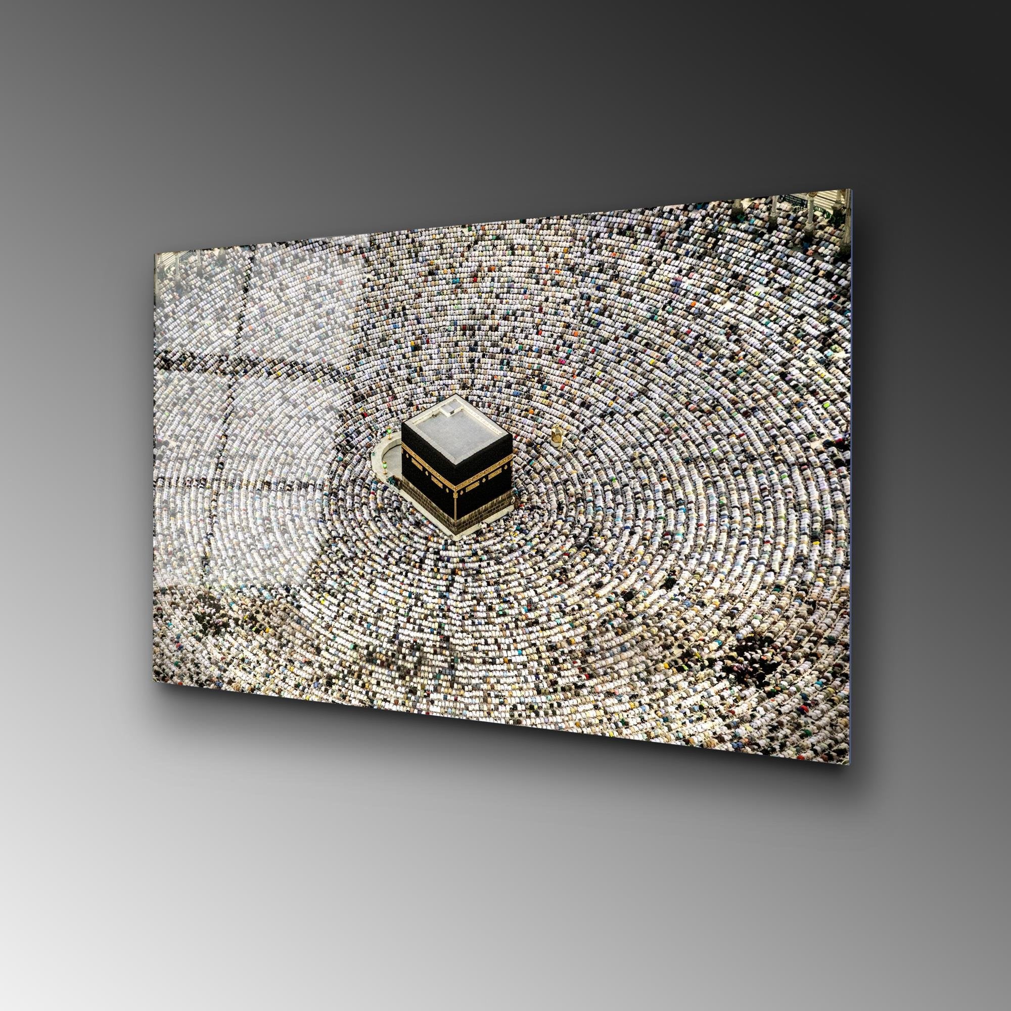 UV-444 Baskılı Cam Dikdörtgen Duvar Tablosu | ByLamp