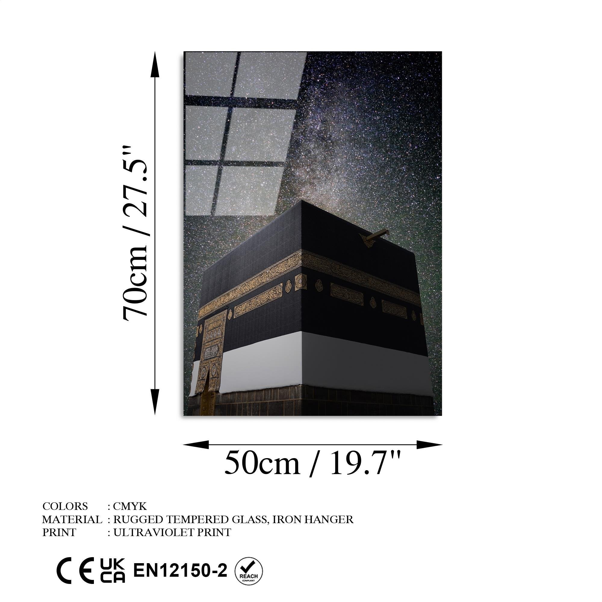 UV-449 Baskılı Cam Dikdörtgen Duvar Tablosu | ByLamp