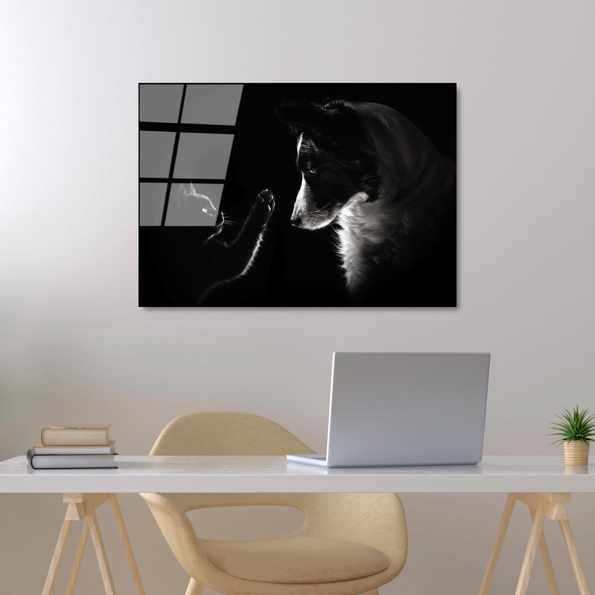 UV-453 Baskılı Cam Dikdörtgen Duvar Tablosu | ByLamp