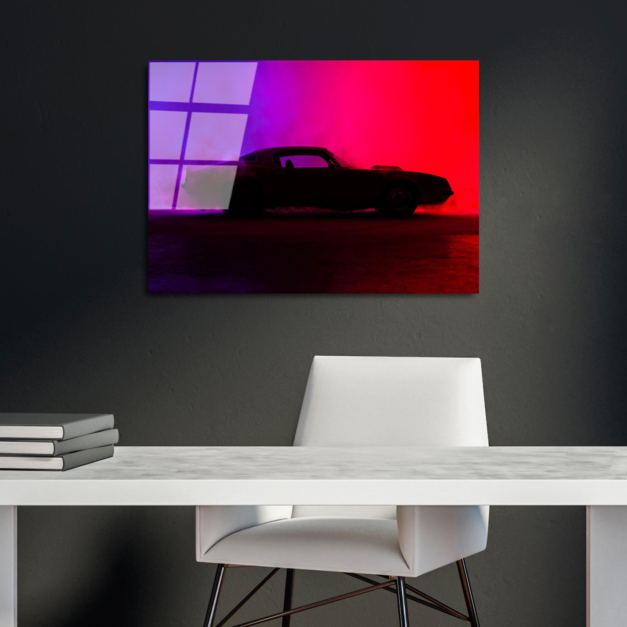 UV-458 Baskılı Cam Dikdörtgen Duvar Tablosu | ByLamp