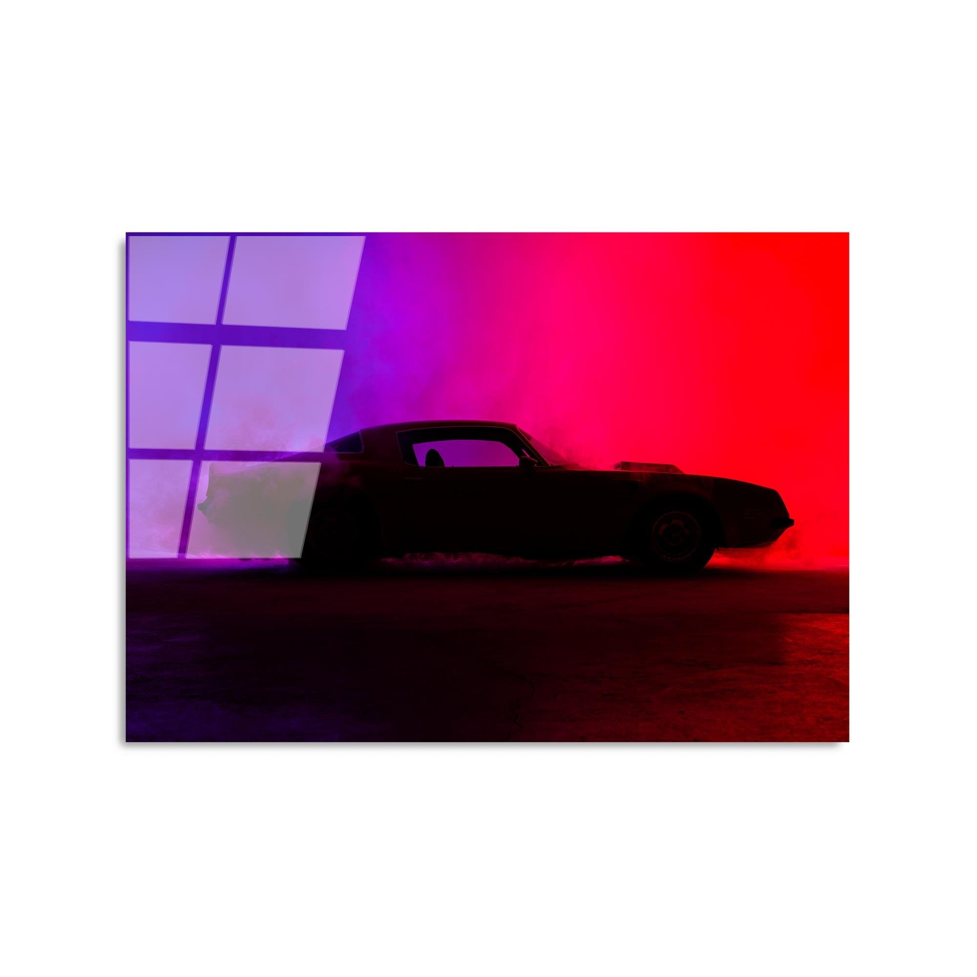 UV-458 Baskılı Cam Dikdörtgen Duvar Tablosu | ByLamp