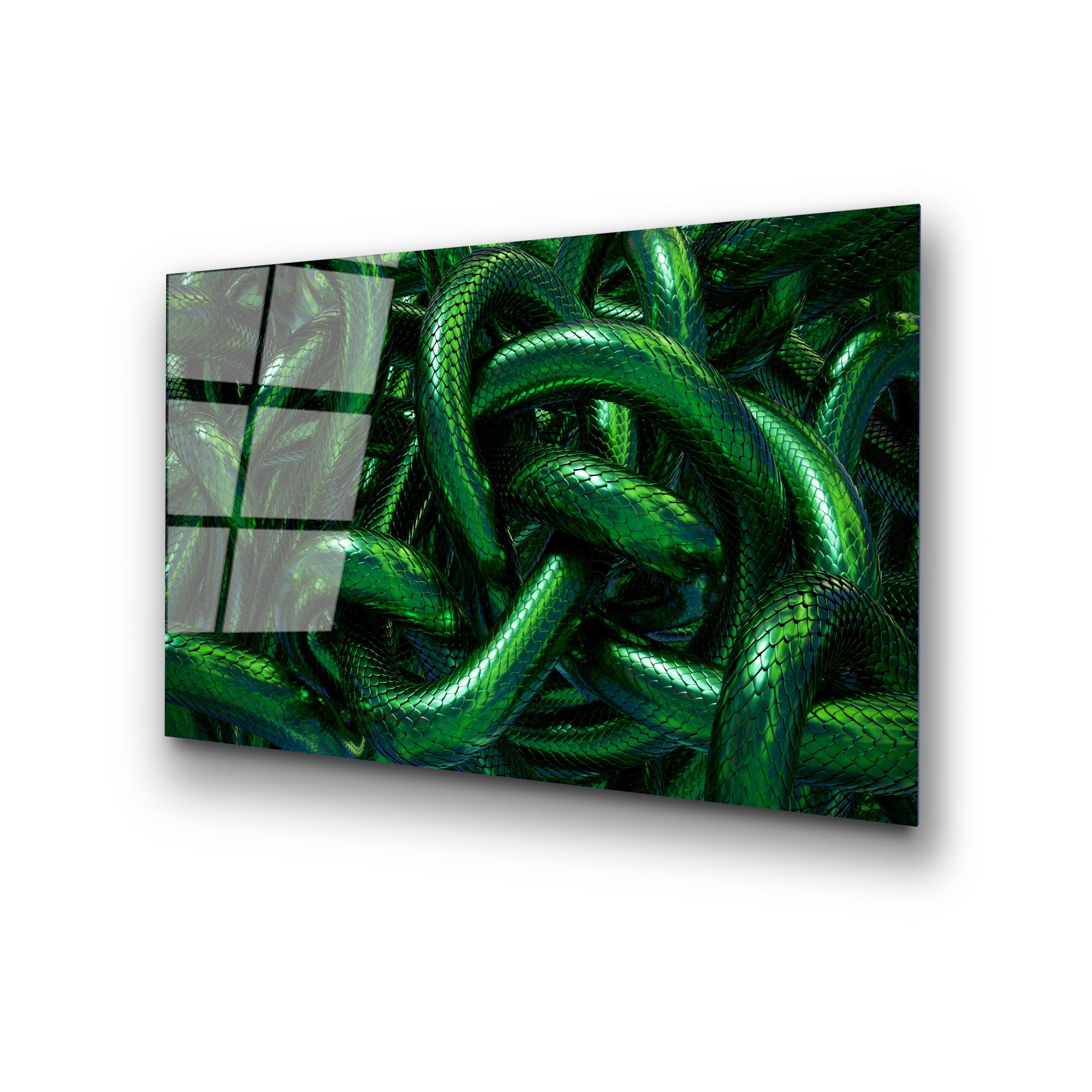 UV-460 Baskılı Cam Dikdörtgen Duvar Tablosu | ByLamp