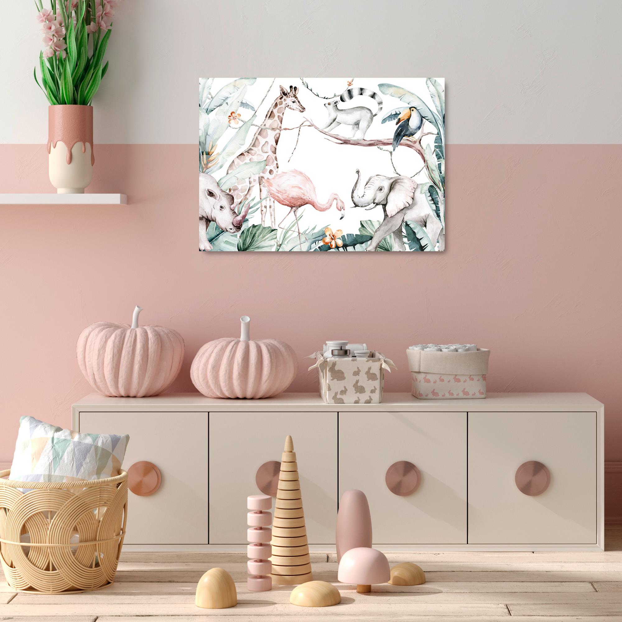 UV-462 Baskılı Cam Dikdörtgen Duvar Tablosu | ByLamp