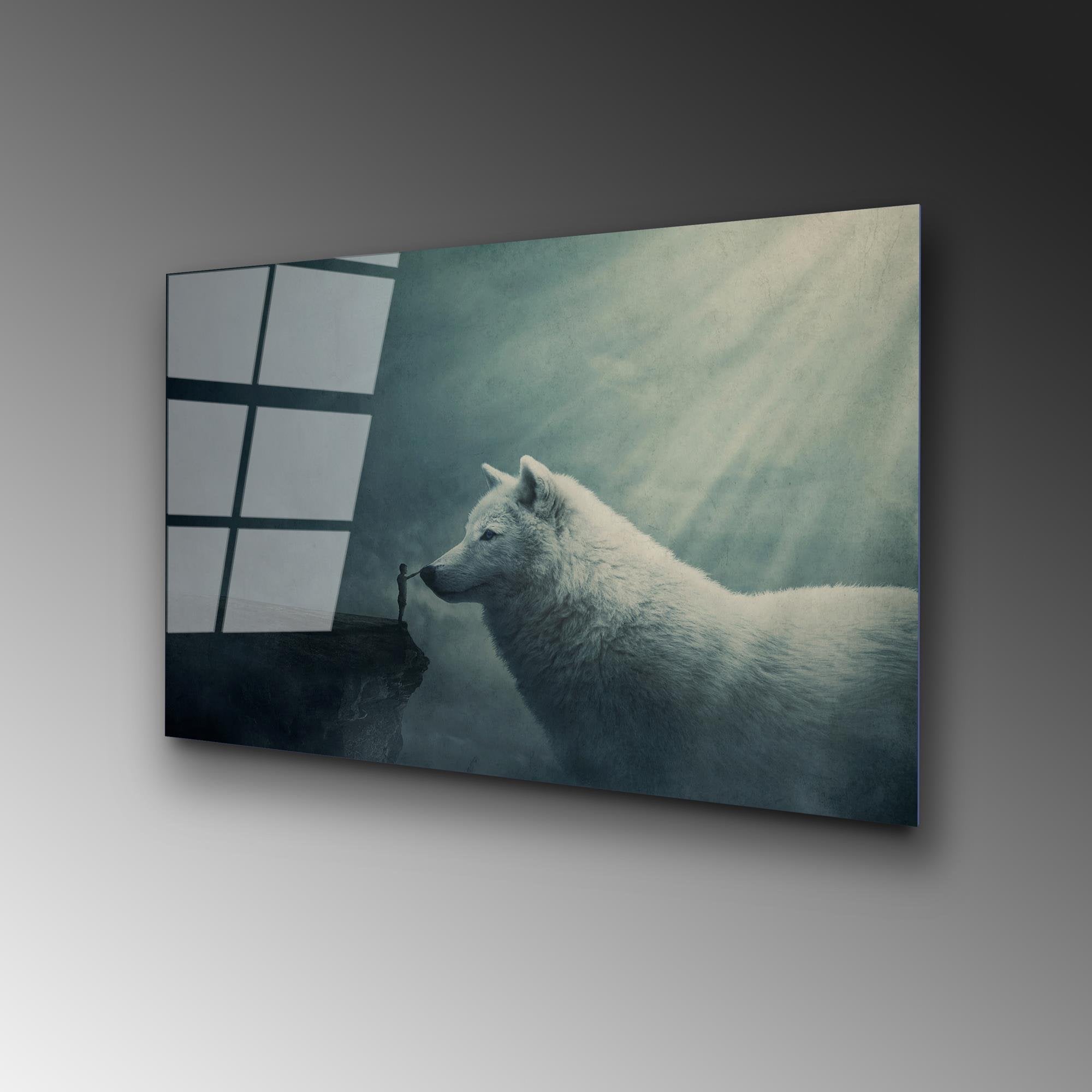 UV-465 Baskılı Cam Dikdörtgen Duvar Tablosu | ByLamp