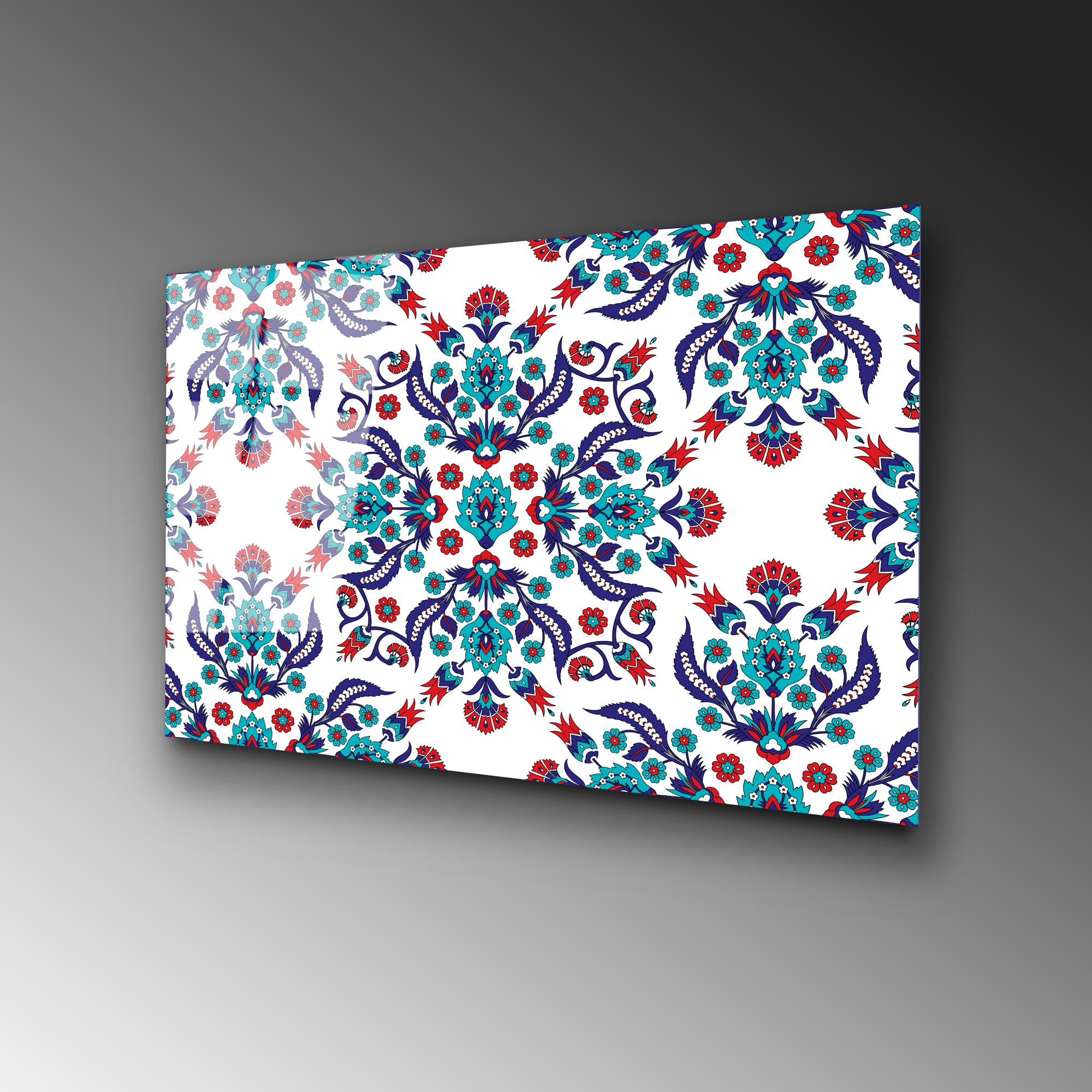 UV-477 Baskılı Cam Dikdörtgen Duvar Tablosu | ByLamp