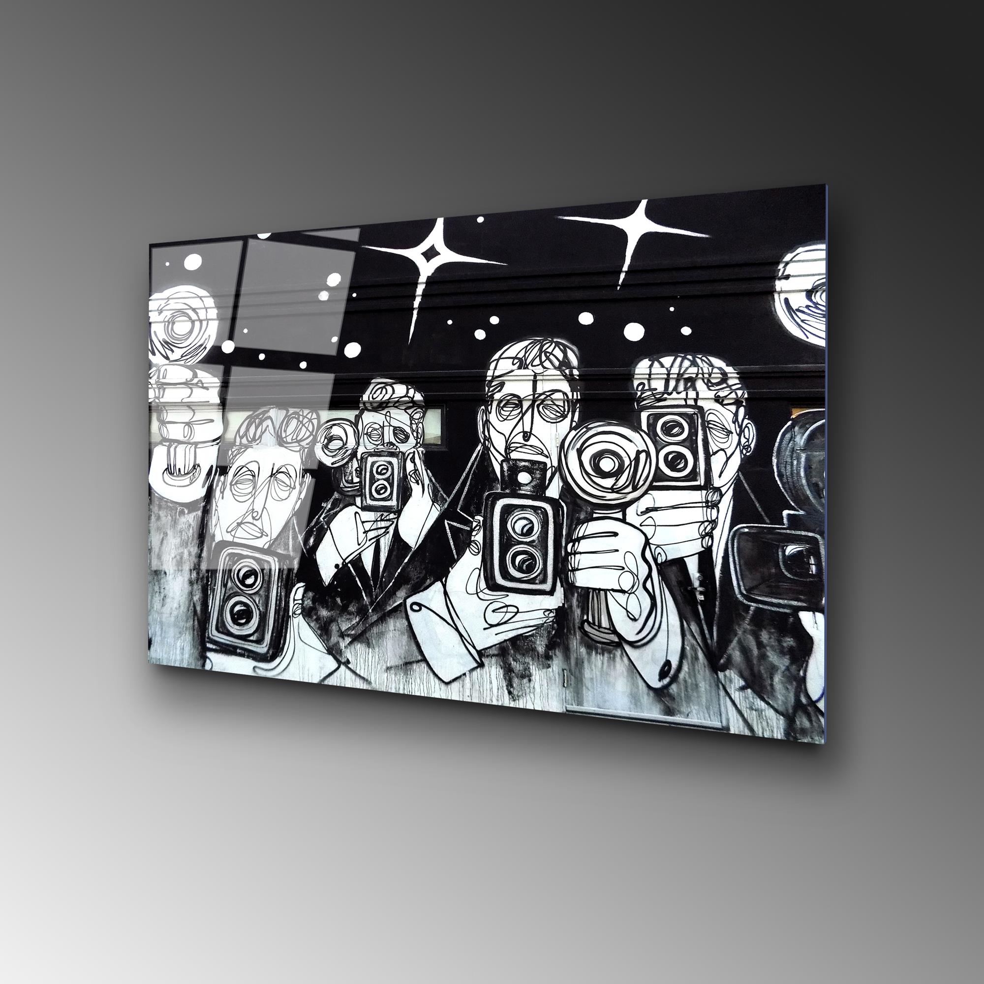 UV-480 Baskılı Cam Dikdörtgen Duvar Tablosu | ByLamp