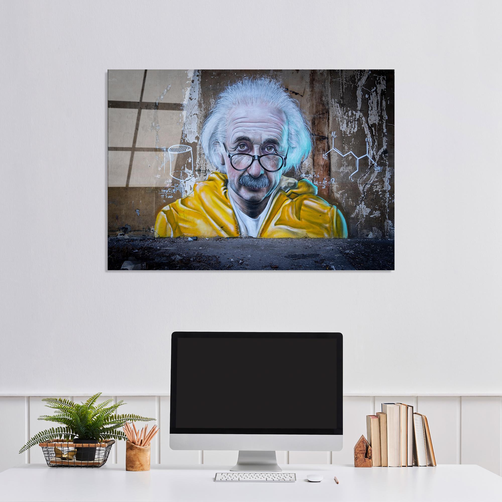 UV-482 Baskılı Cam Dikdörtgen Duvar Tablosu | ByLamp