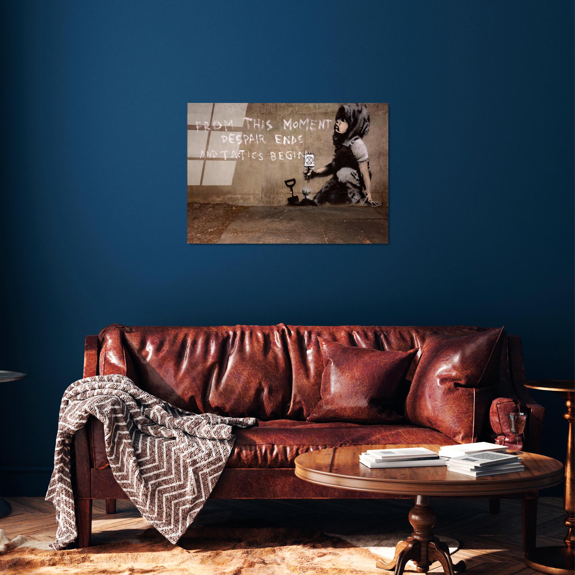 UV-483 Baskılı Cam Dikdörtgen Duvar Tablosu | ByLamp