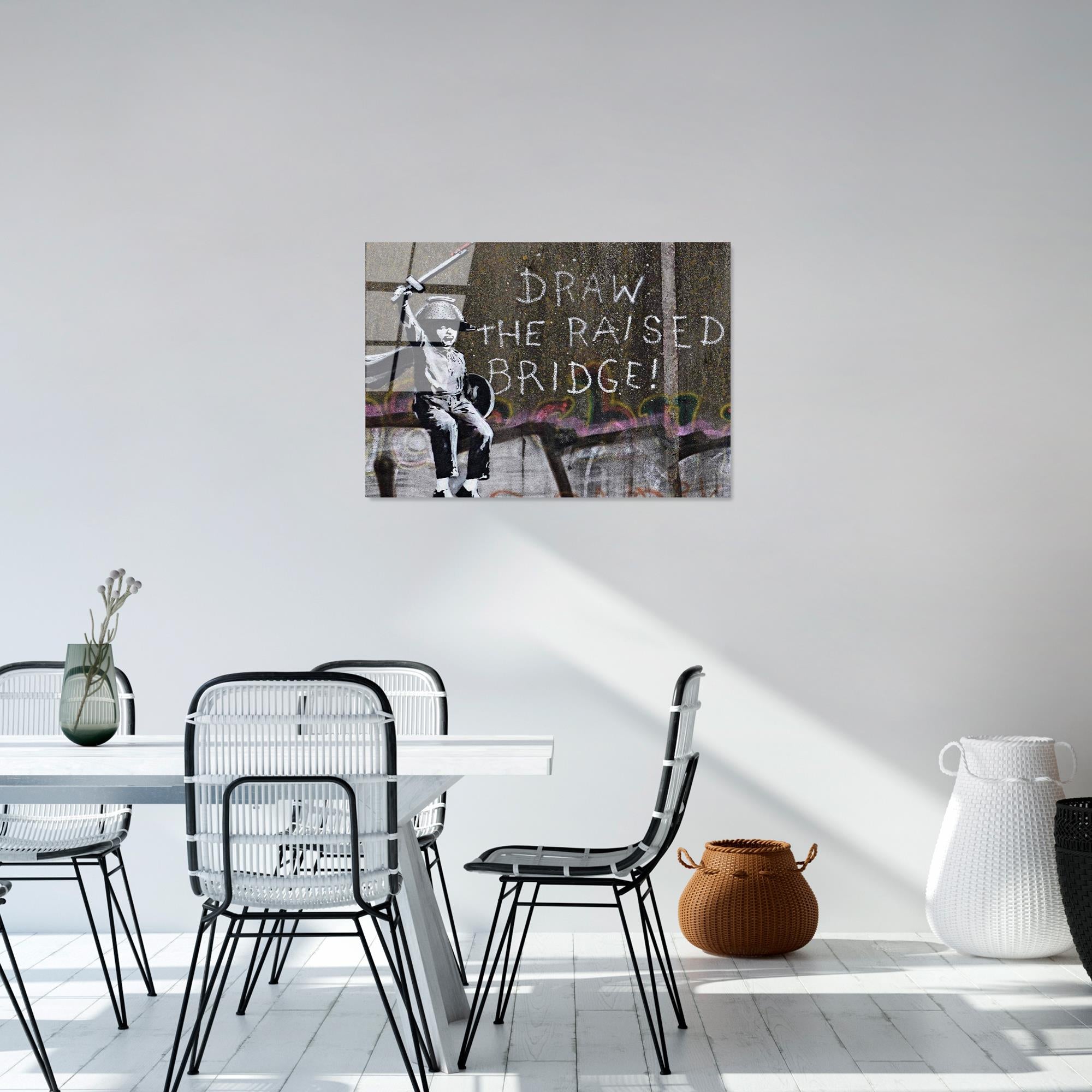 UV-484 Baskılı Cam Dikdörtgen Duvar Tablosu | ByLamp