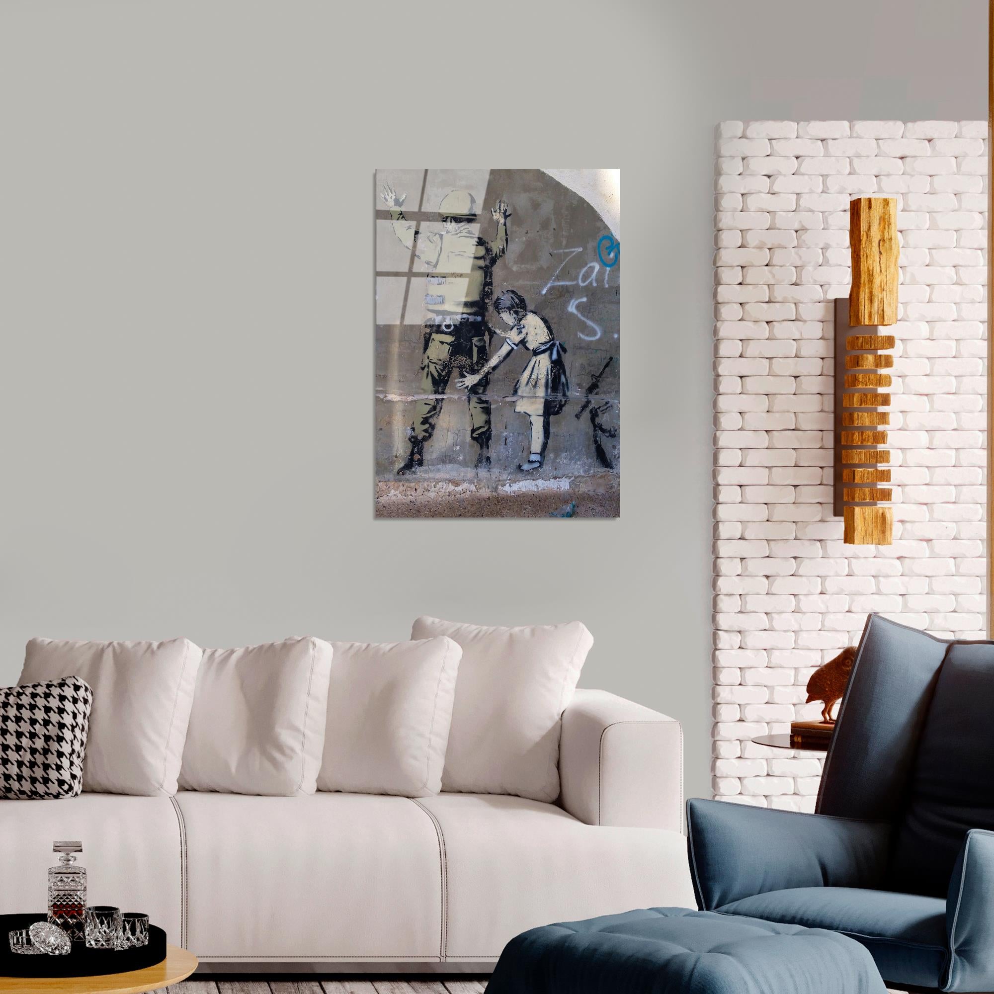 UV-487 Baskılı Cam Dikdörtgen Duvar Tablosu | ByLamp