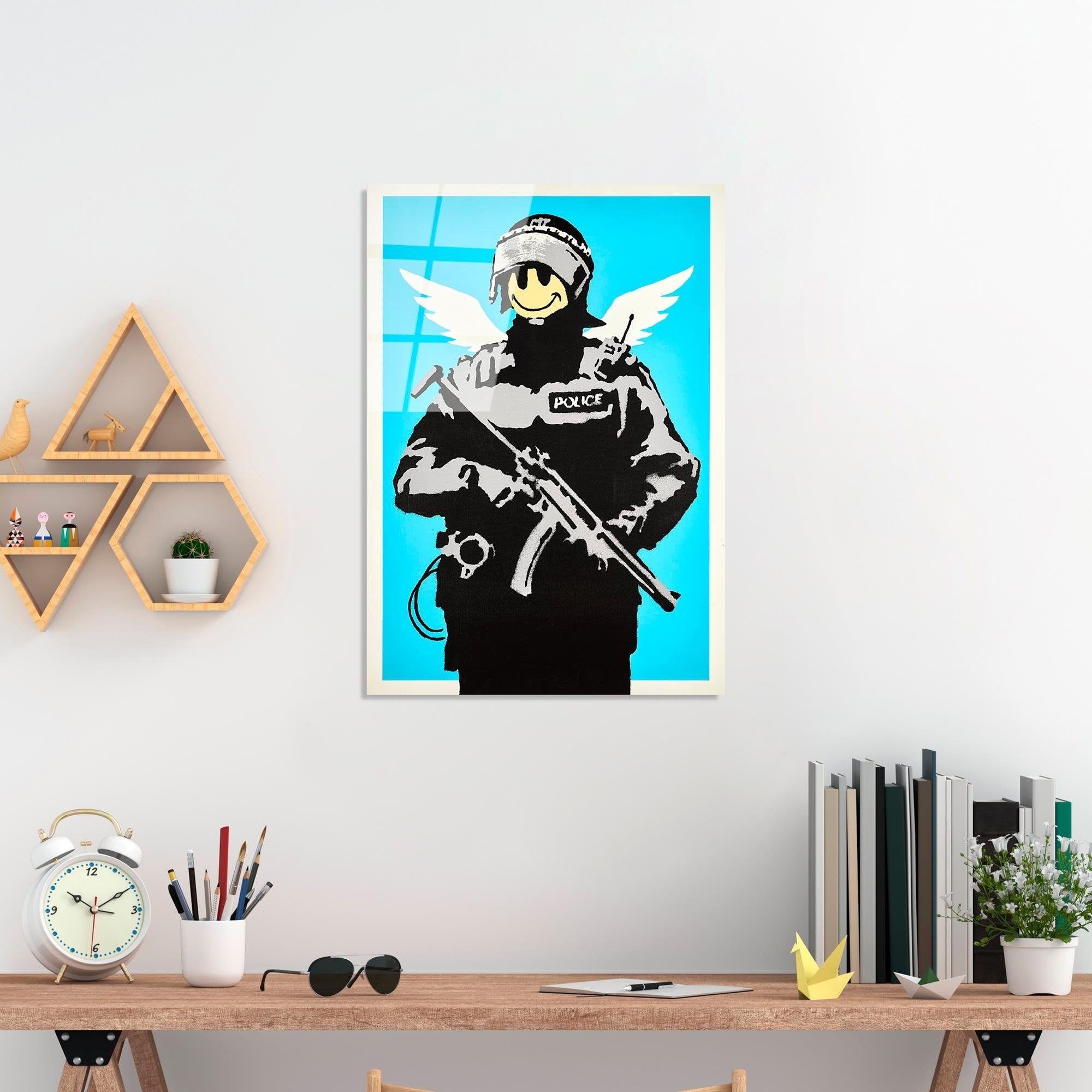 UV-488 Baskılı Cam Dikdörtgen Duvar Tablosu | ByLamp