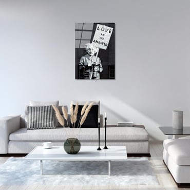 UV-489 Baskılı Cam Dikdörtgen Duvar Tablosu | ByLamp