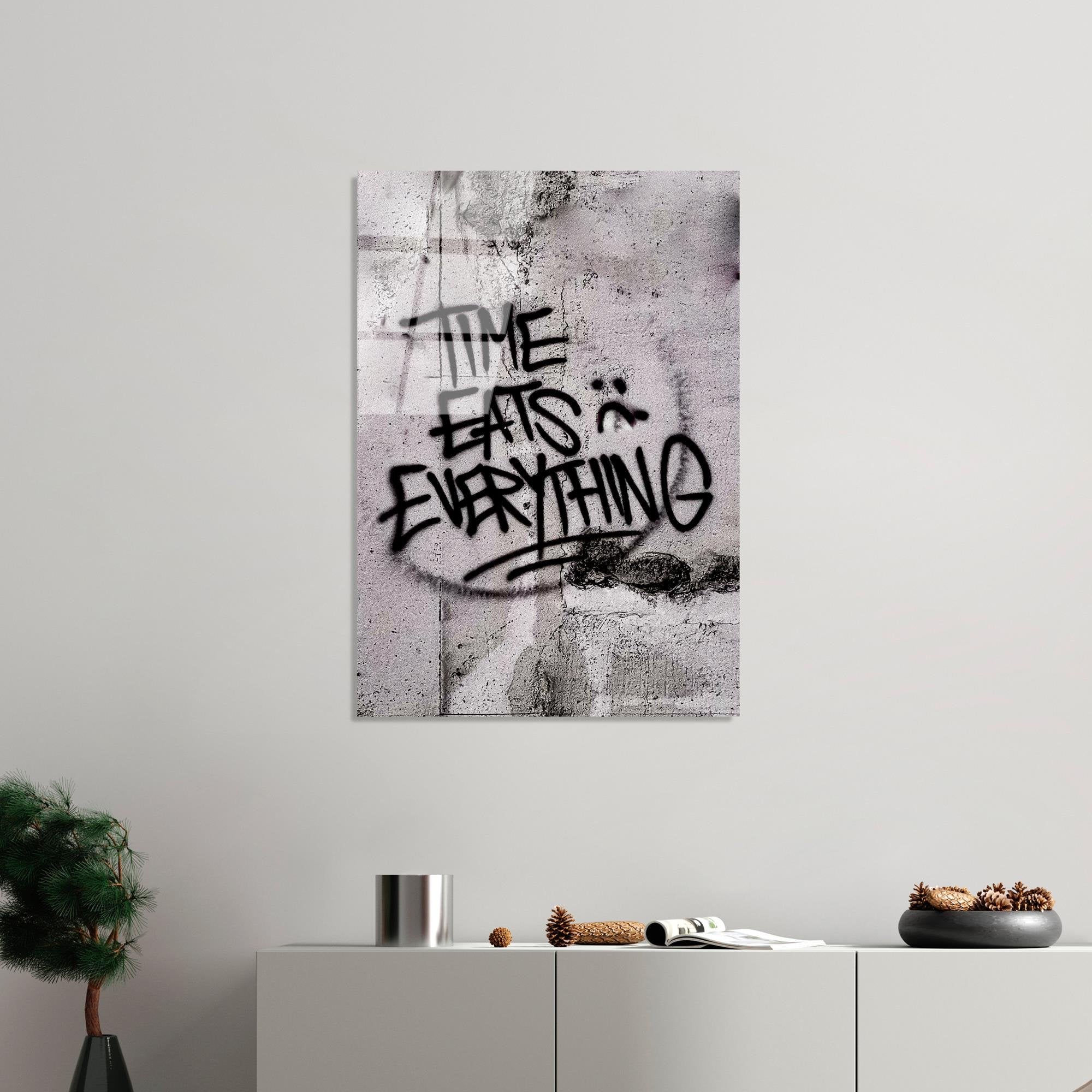 UV-490 Baskılı Cam Dikdörtgen Duvar Tablosu | ByLamp