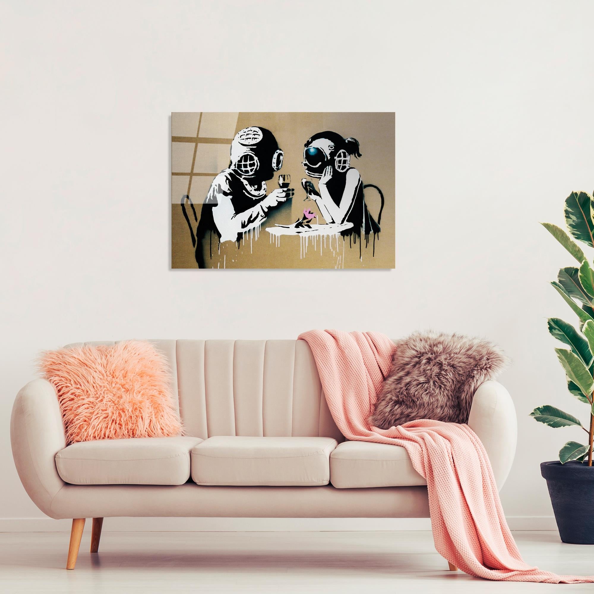 UV-492 Baskılı Cam Dikdörtgen Duvar Tablosu | ByLamp