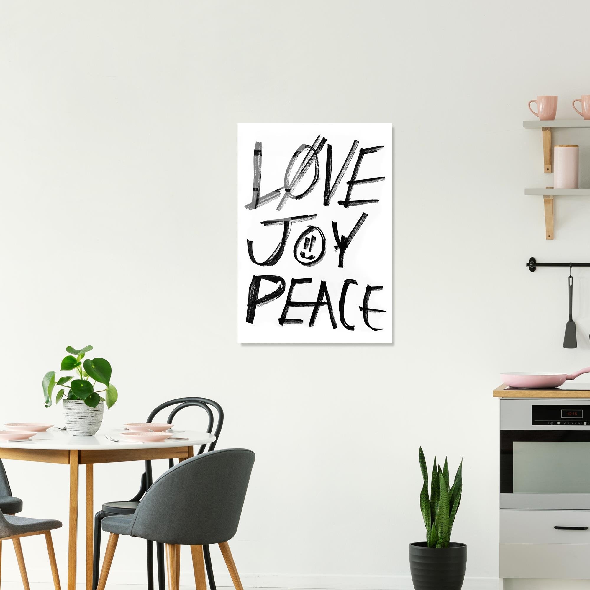 UV-494 Baskılı Cam Dikdörtgen Duvar Tablosu | ByLamp