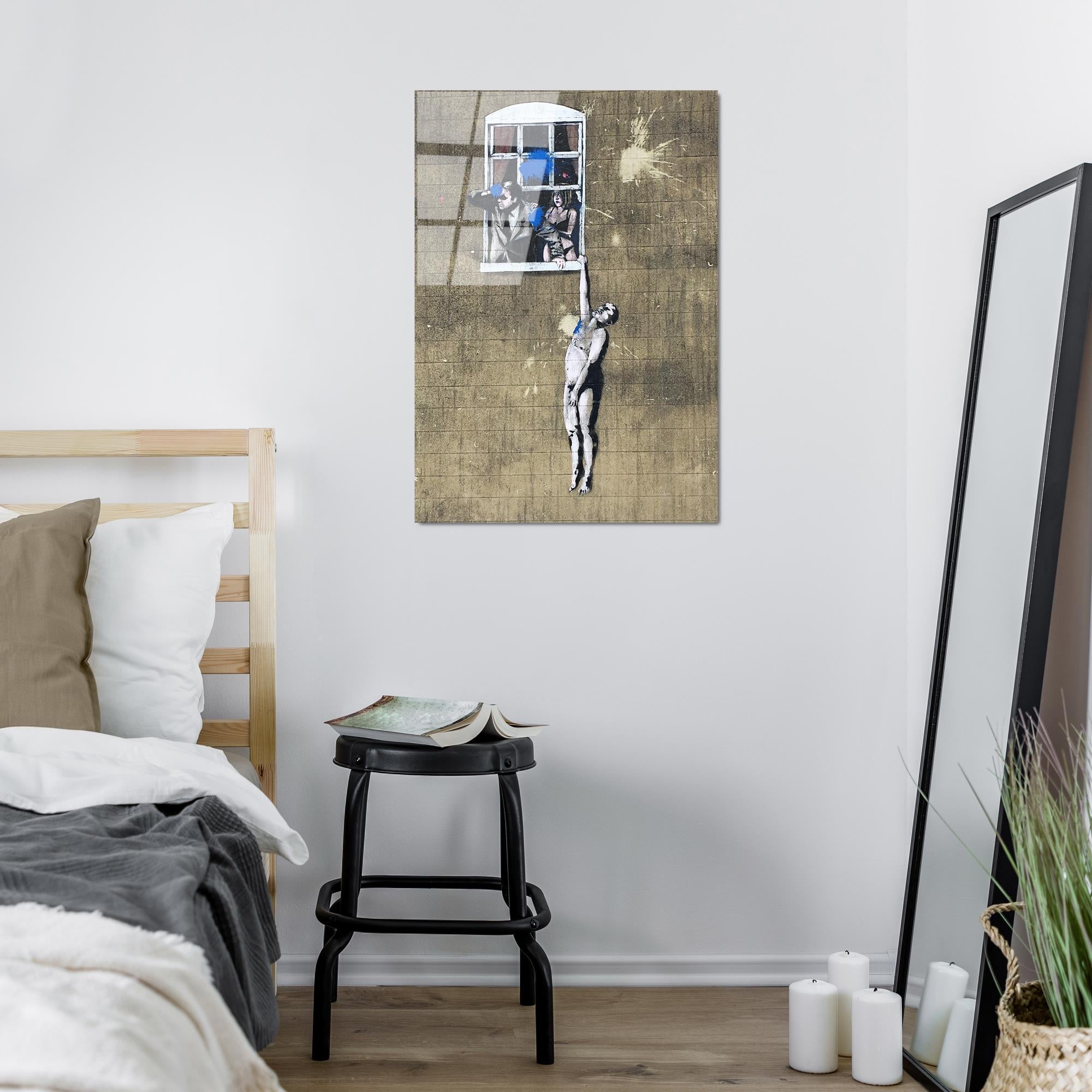 UV-496 Baskılı Cam Dikdörtgen Duvar Tablosu | ByLamp