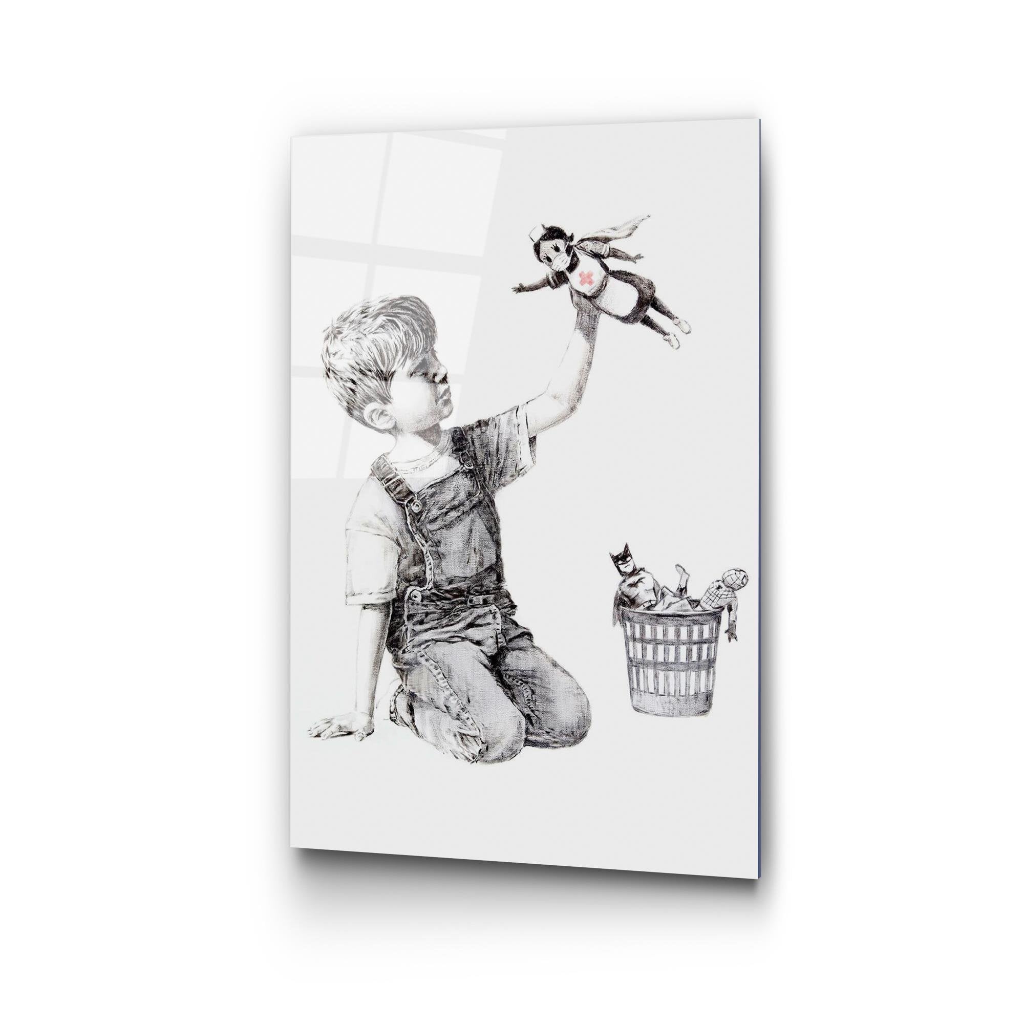 UV-499 Baskılı Cam Dikdörtgen Duvar Tablosu | ByLamp