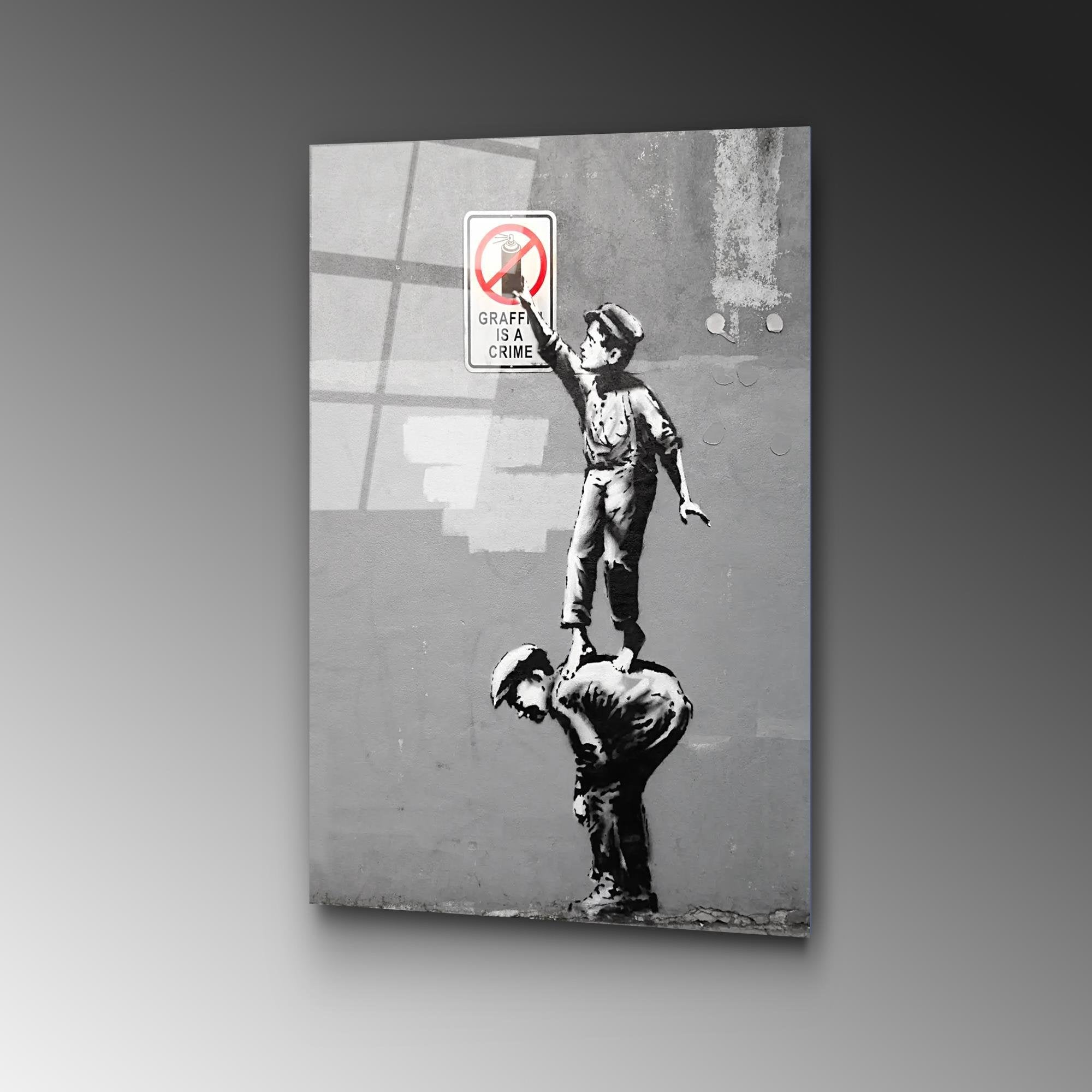 UV-501 Baskılı Cam Dikdörtgen Duvar Tablosu | ByLamp