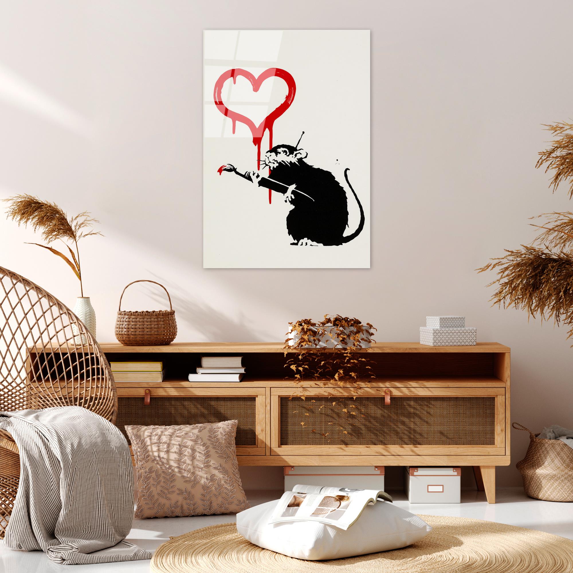 UV-503 Baskılı Cam Dikdörtgen Duvar Tablosu | ByLamp