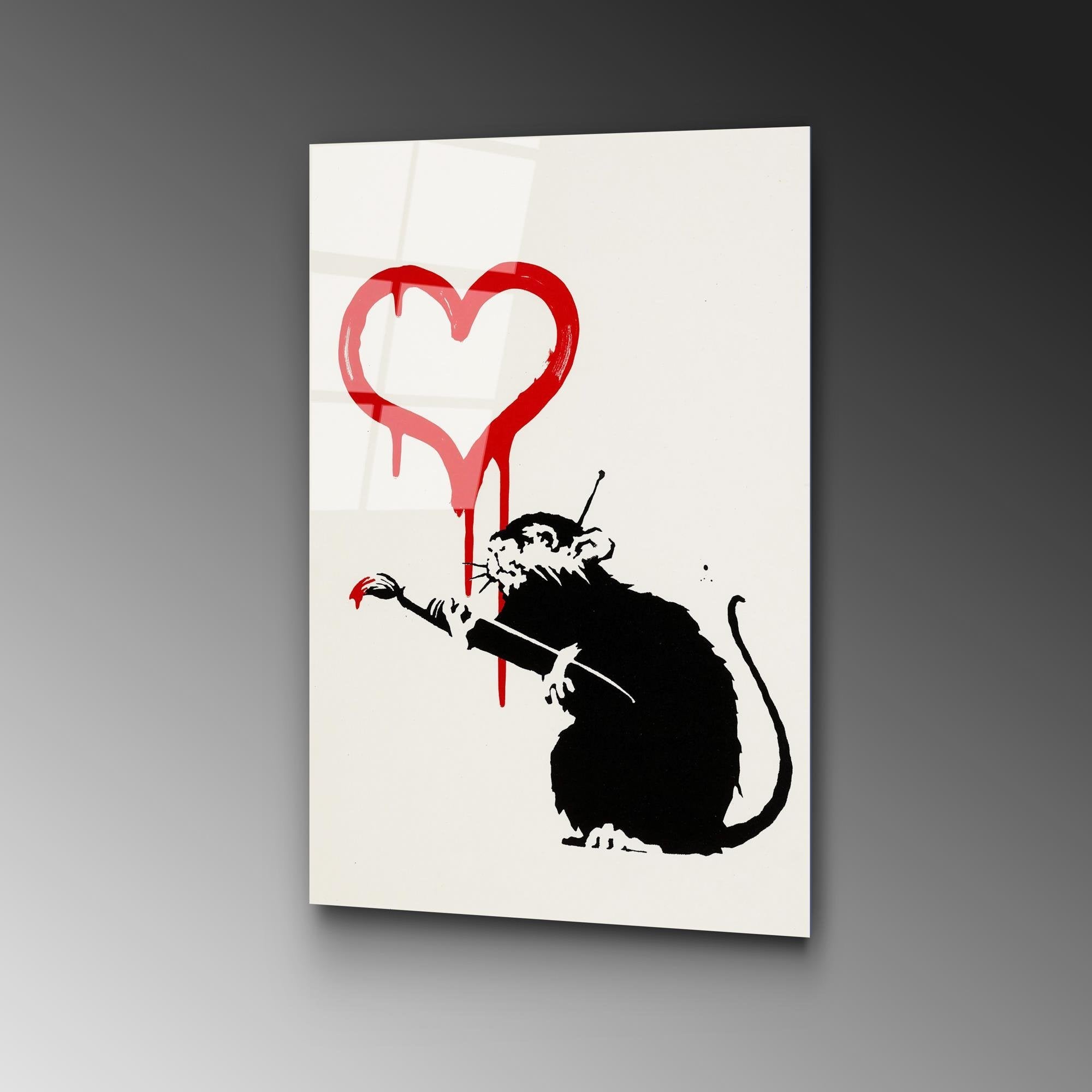 UV-503 Baskılı Cam Dikdörtgen Duvar Tablosu | ByLamp