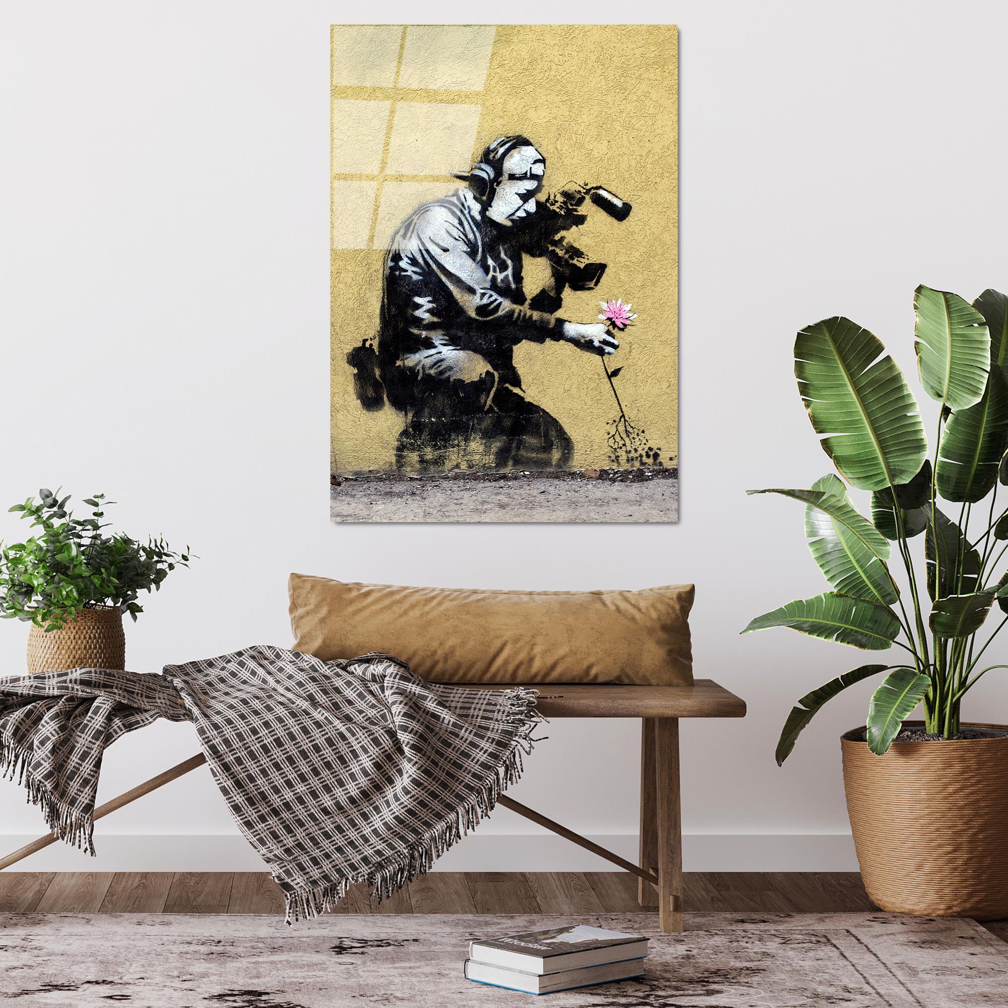 UV-505 Baskılı Cam Dikdörtgen Duvar Tablosu | ByLamp