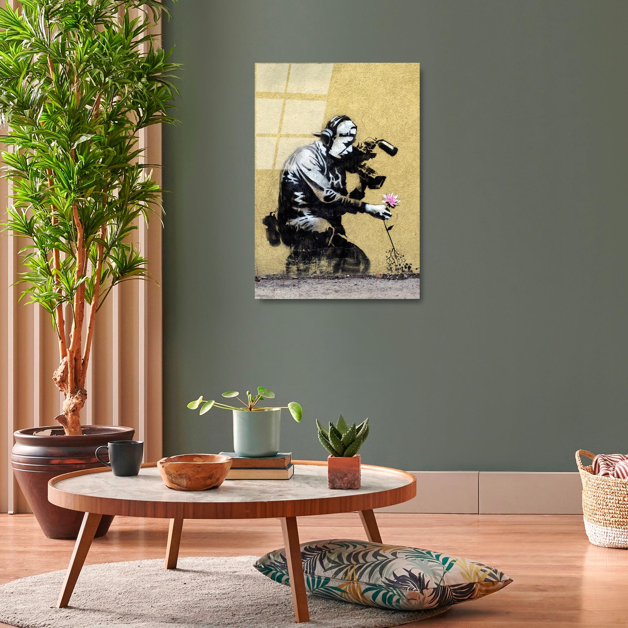 UV-505 Baskılı Cam Dikdörtgen Duvar Tablosu | ByLamp