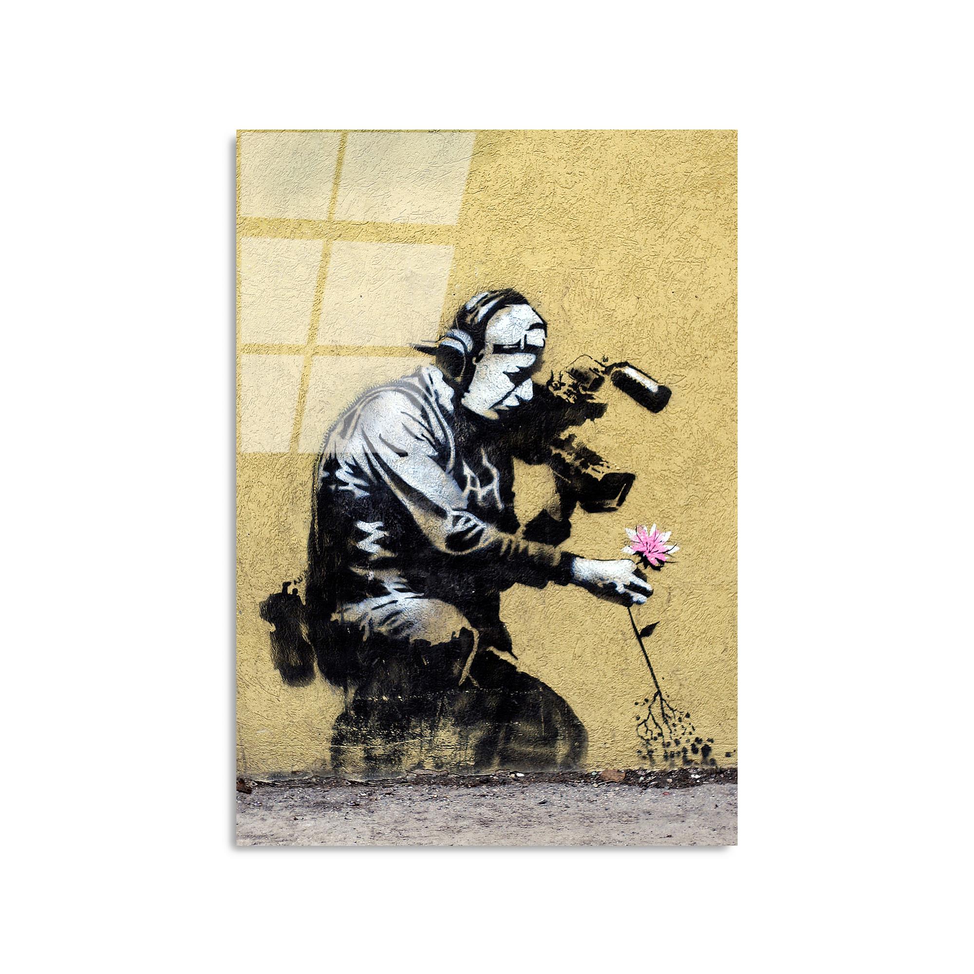 UV-505 Baskılı Cam Dikdörtgen Duvar Tablosu | ByLamp