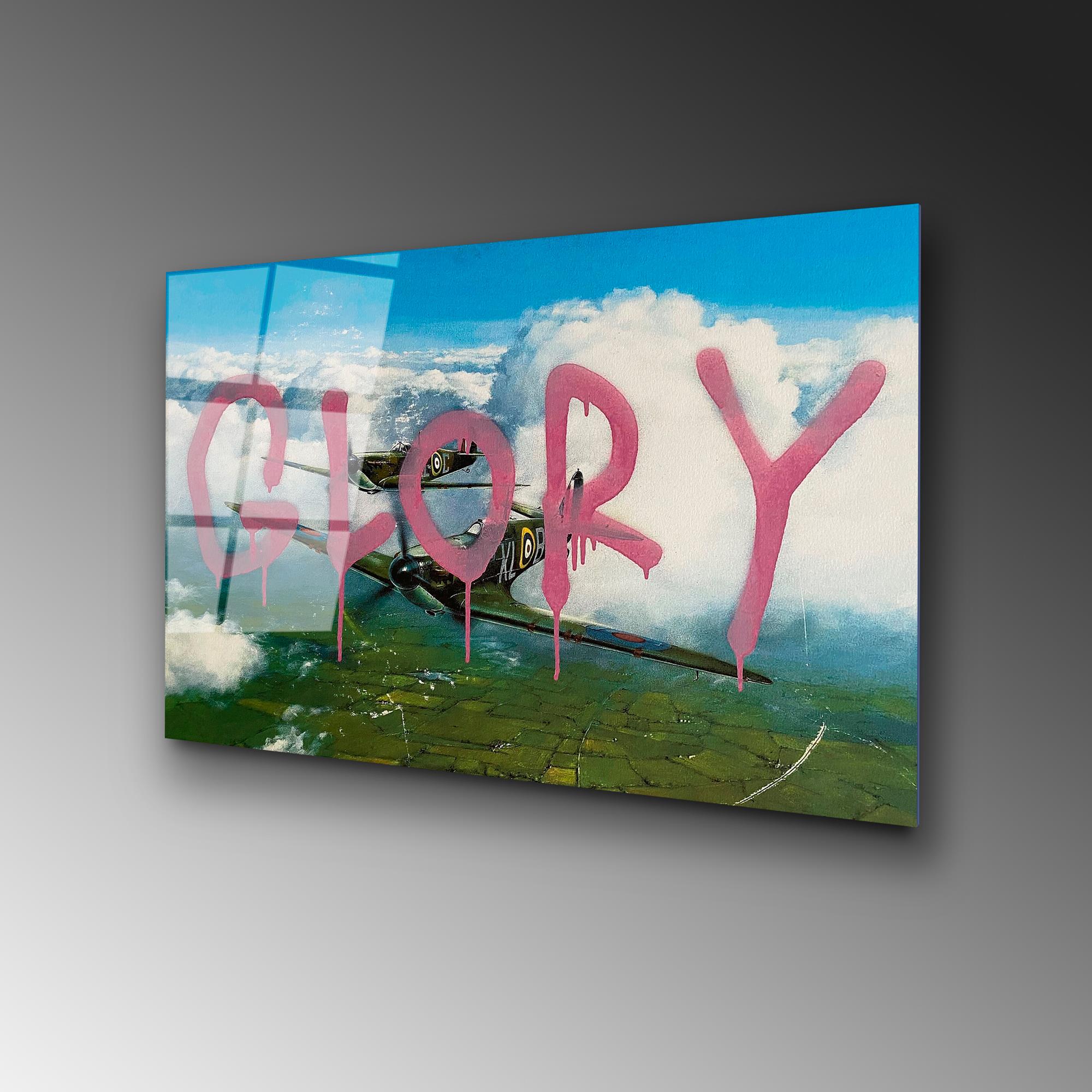 UV-507 Baskılı Cam Dikdörtgen Duvar Tablosu | ByLamp