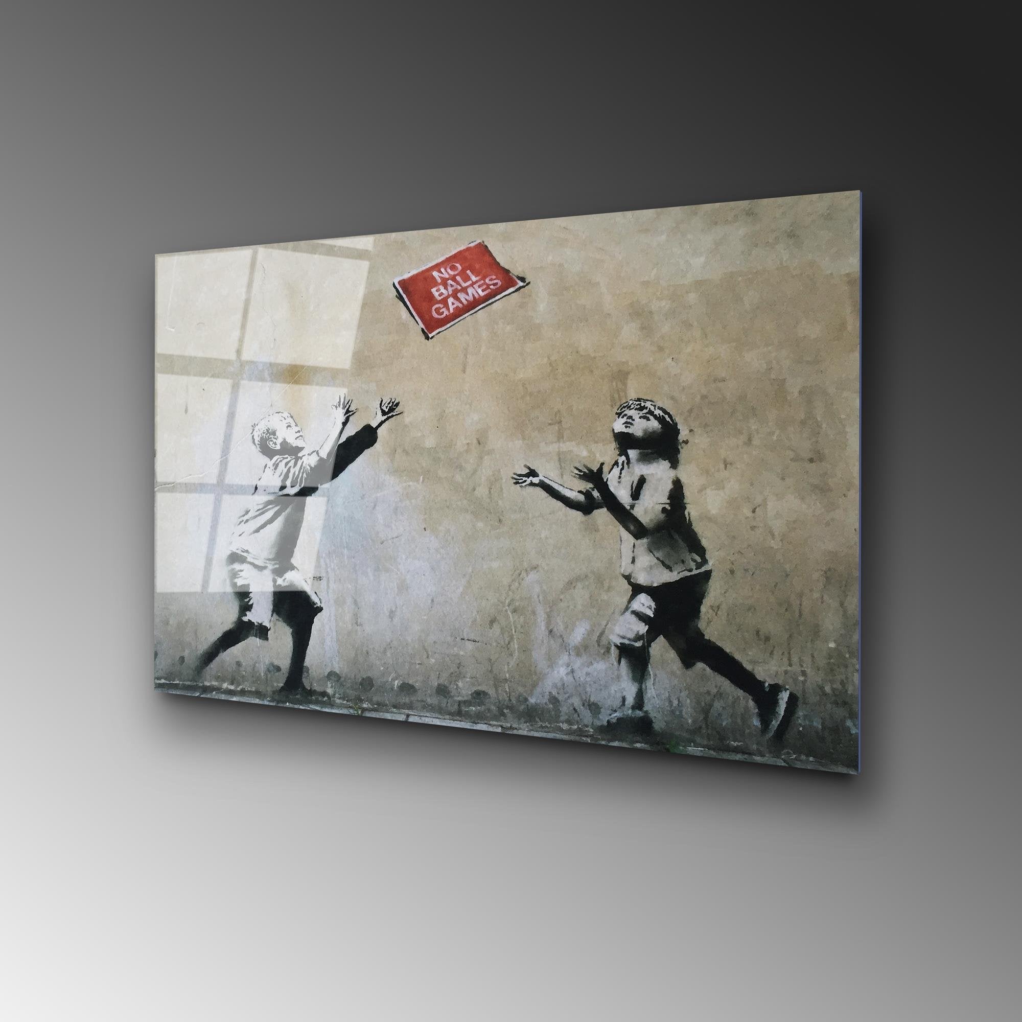 UV-508 Baskılı Cam Dikdörtgen Duvar Tablosu | ByLamp