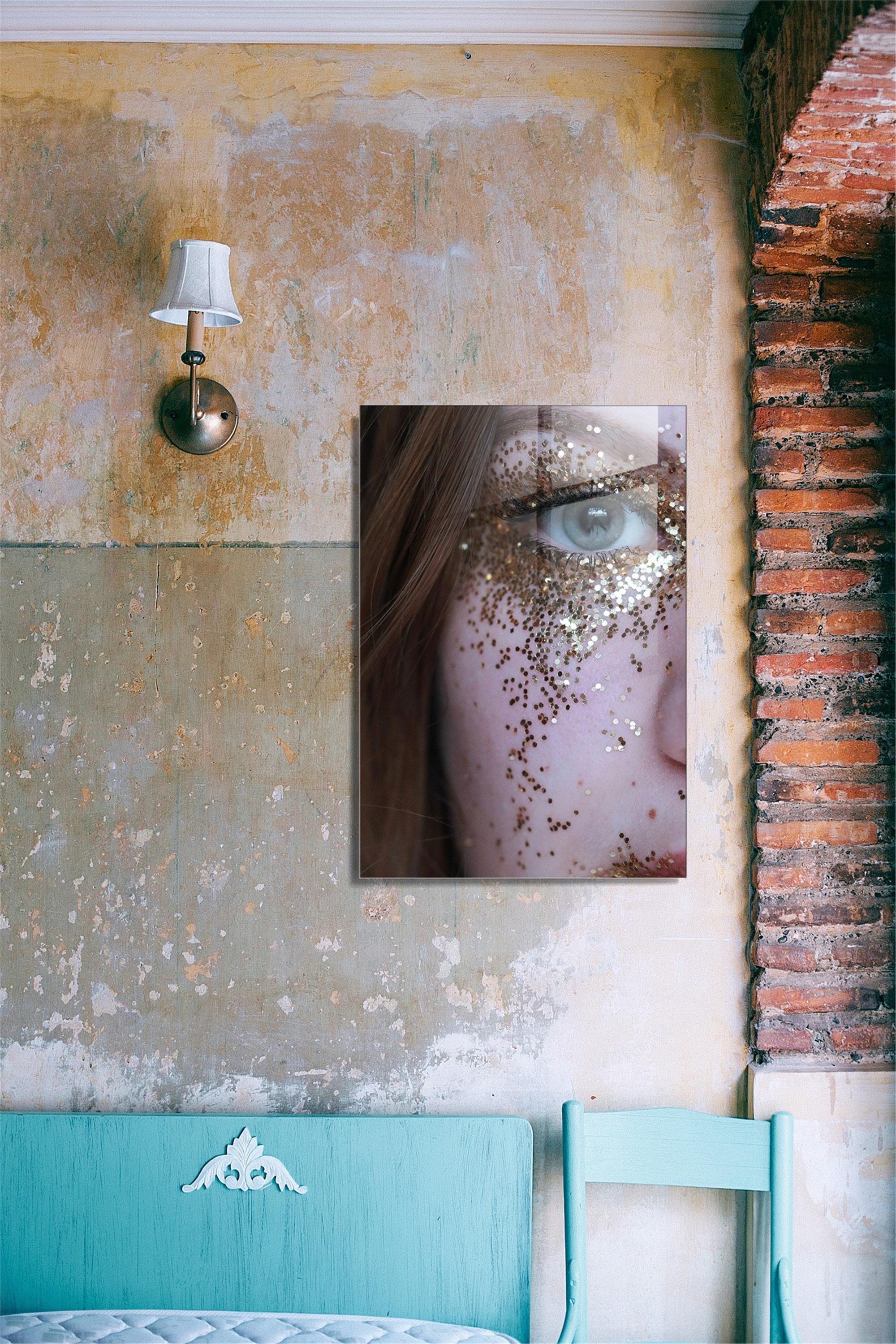 UV-517 Baskılı Cam Dikdörtgen Duvar Tablosu | ByLamp