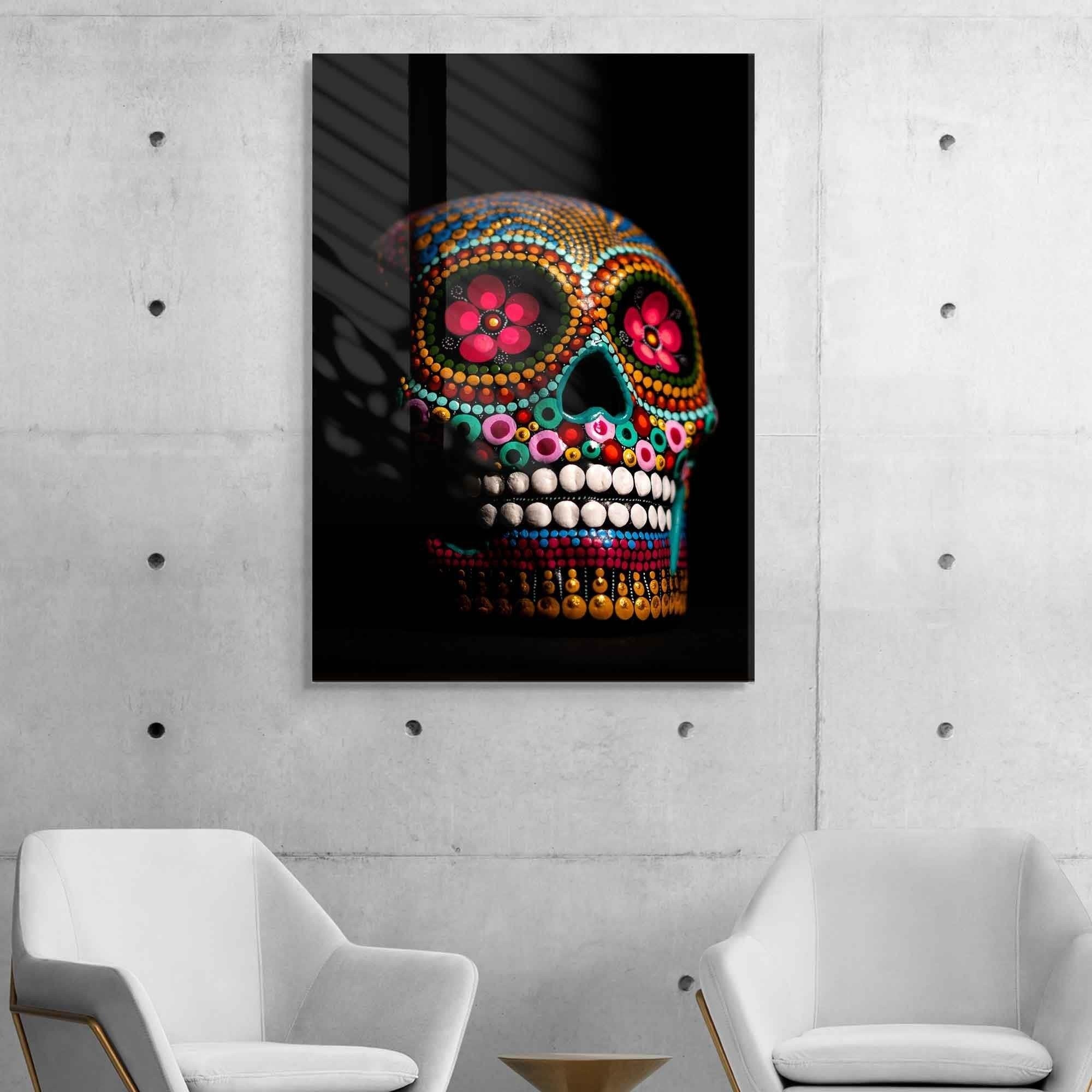 UV-518 Baskılı Cam Dikdörtgen Duvar Tablosu | ByLamp