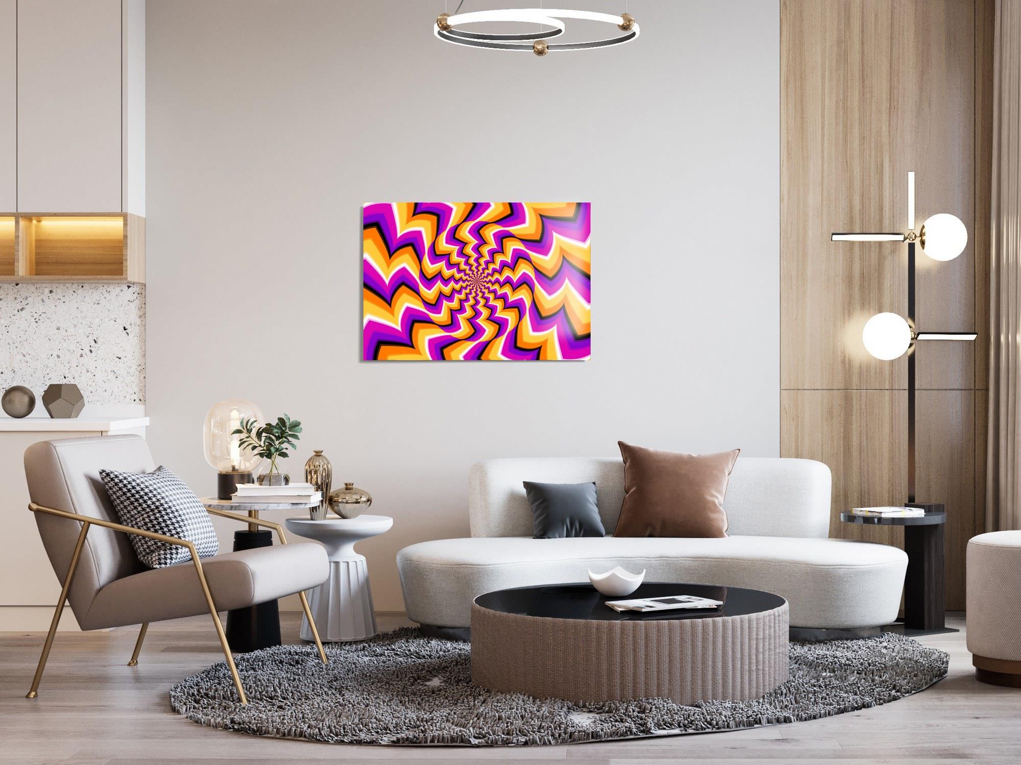 UV-522 Baskılı Cam Dikdörtgen Duvar Tablosu | ByLamp