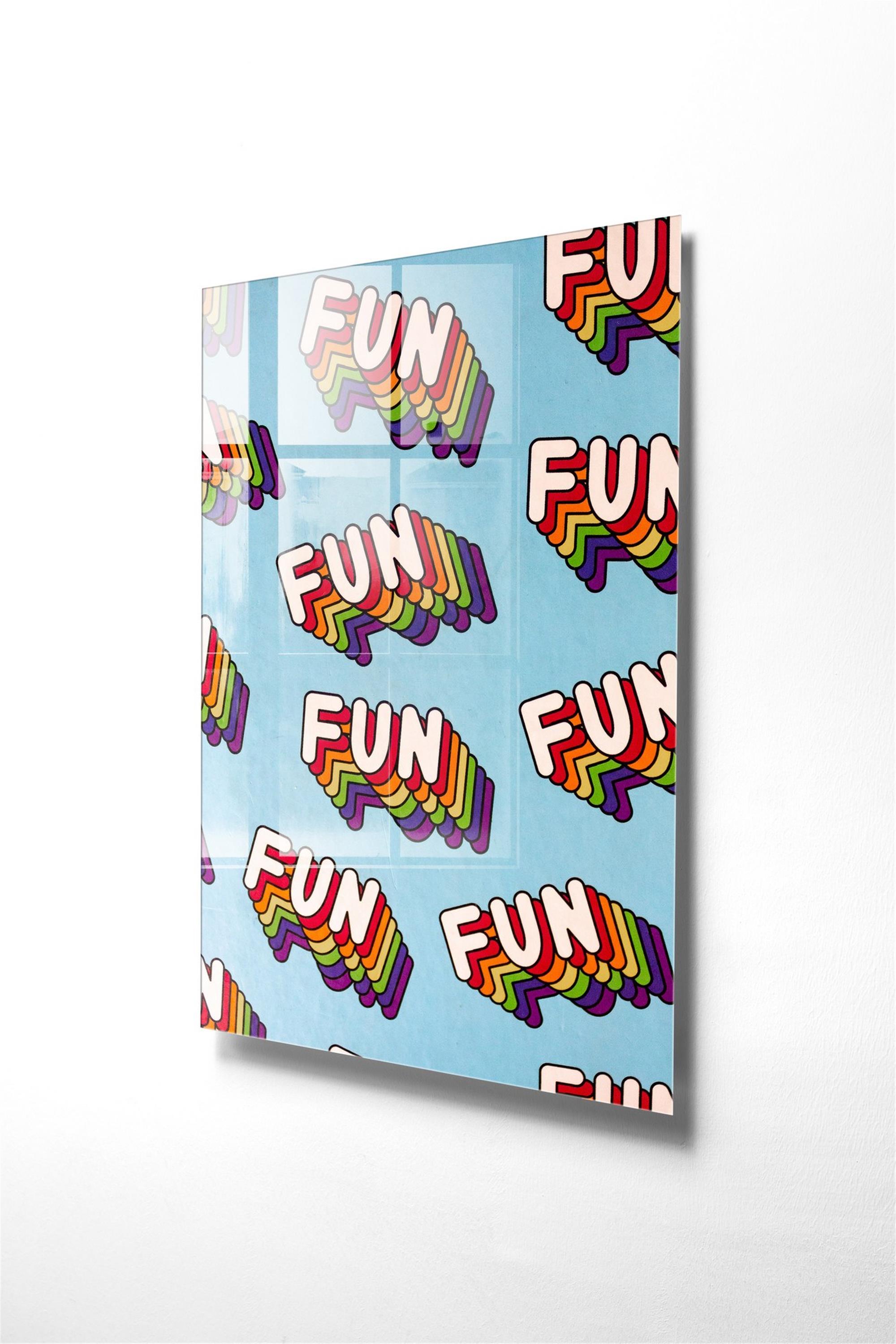 UV-525 Baskılı Cam Dikdörtgen Duvar Tablosu | ByLamp