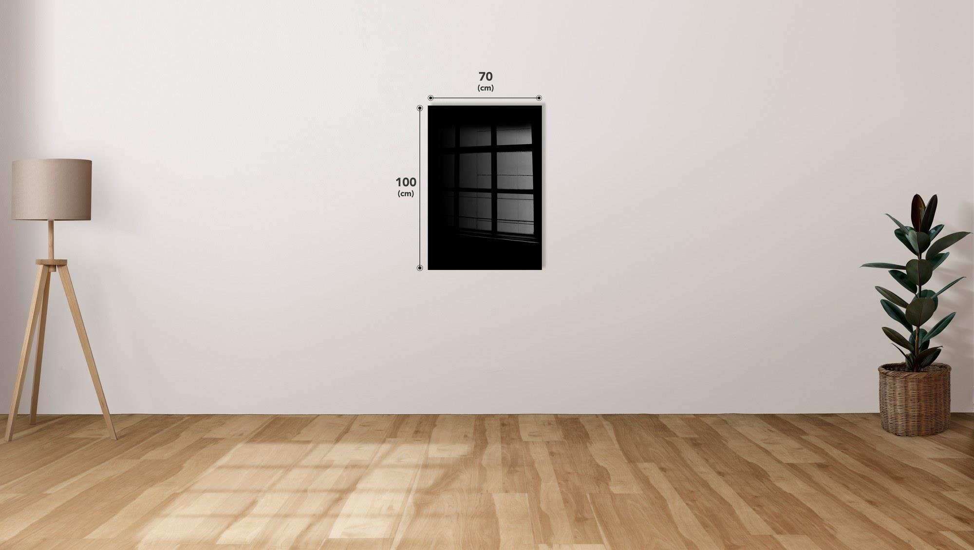 UV-540 Baskılı Cam Dikdörtgen Duvar Tablosu | ByLamp