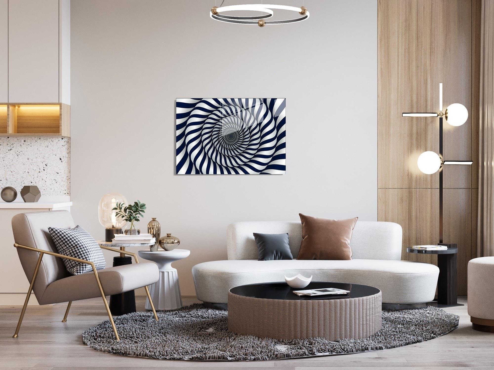 UV-556 Baskılı Cam Dikdörtgen Duvar Tablosu | ByLamp