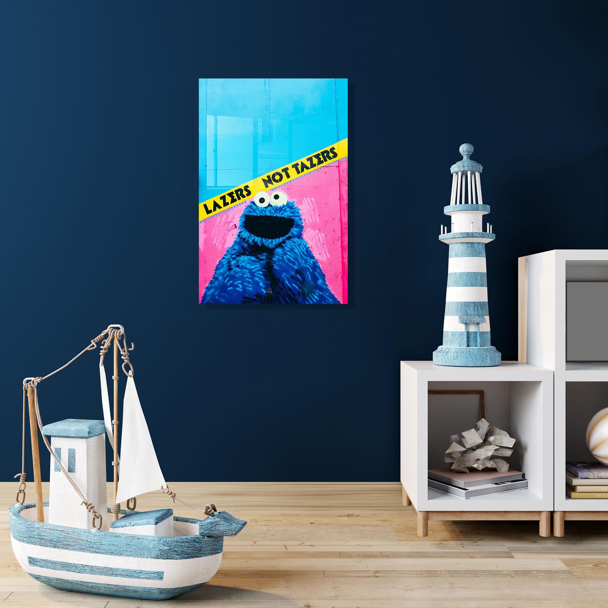 UV-558 Baskılı Cam Dikdörtgen Duvar Tablosu | ByLamp