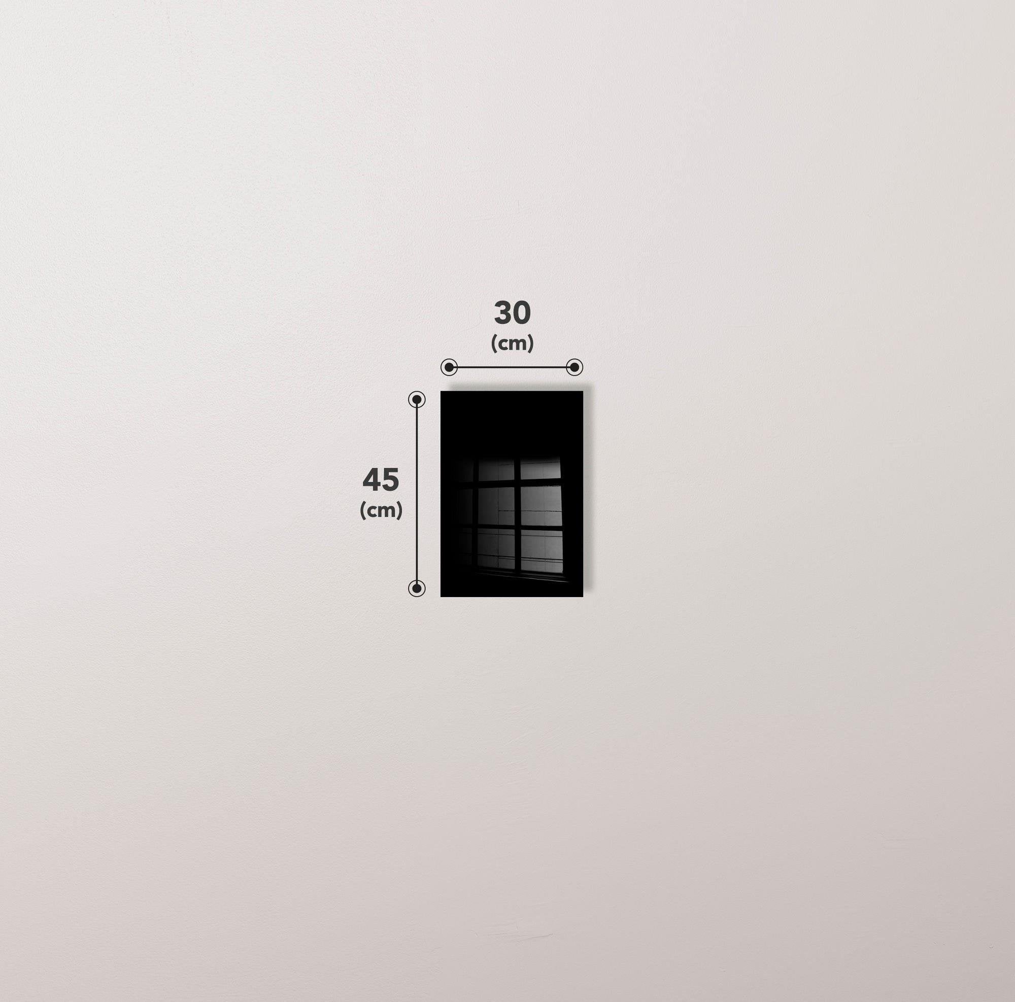 UV-559 Baskılı Cam Dikdörtgen Duvar Tablosu | ByLamp