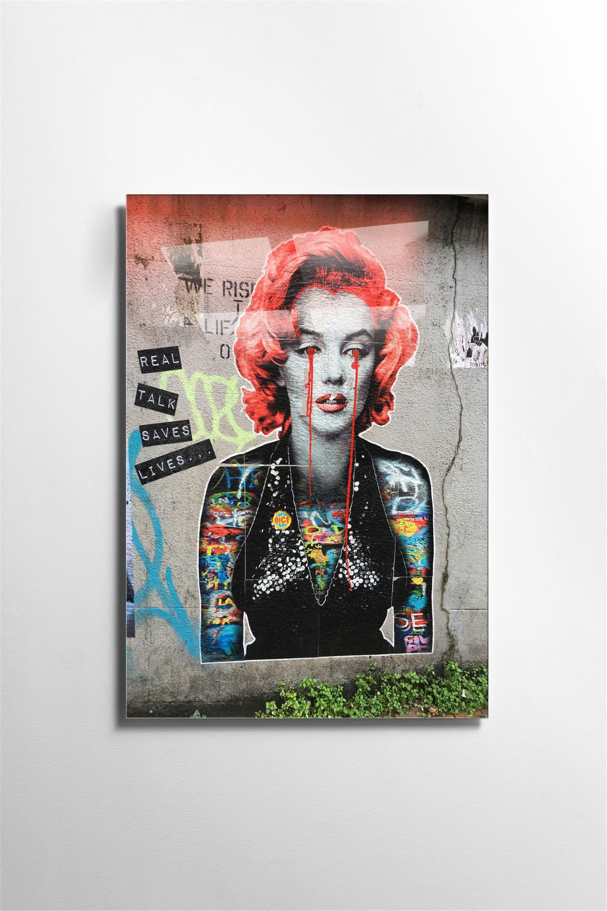 UV-577 Baskılı Cam Dikdörtgen Duvar Tablosu | ByLamp